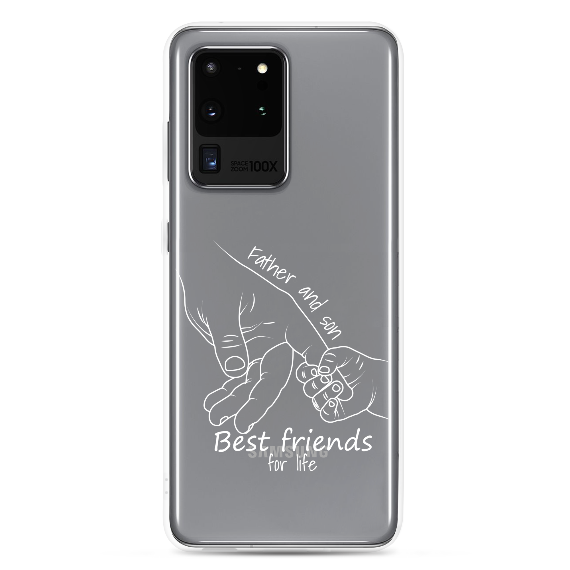 Father And Son Best Friends For Life Clear Case for Samsung®