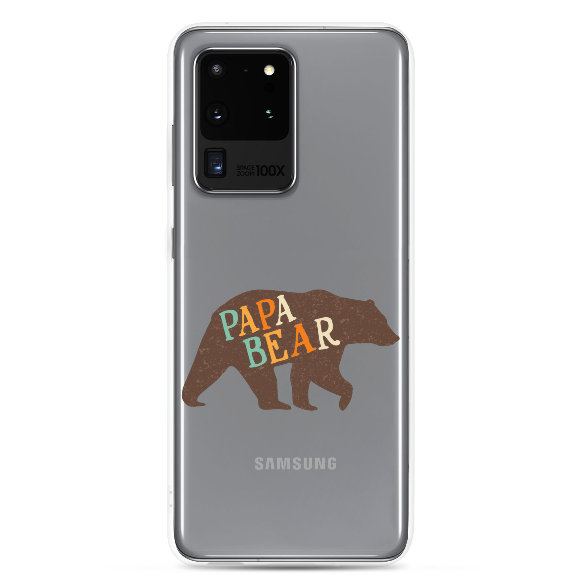 Papa Bear Clear Case for Samsung®