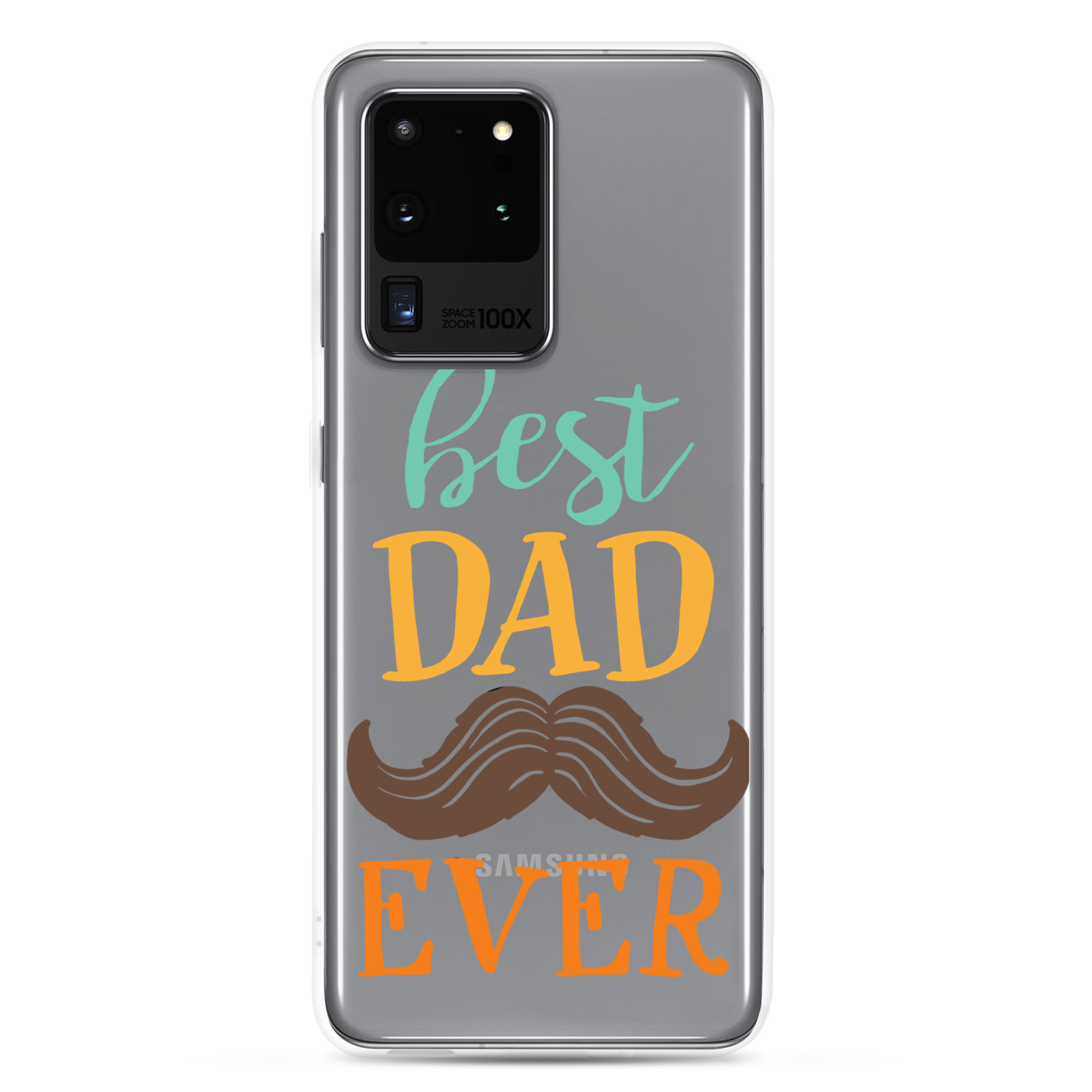 Best Dad Ever Clear Case for Samsung®