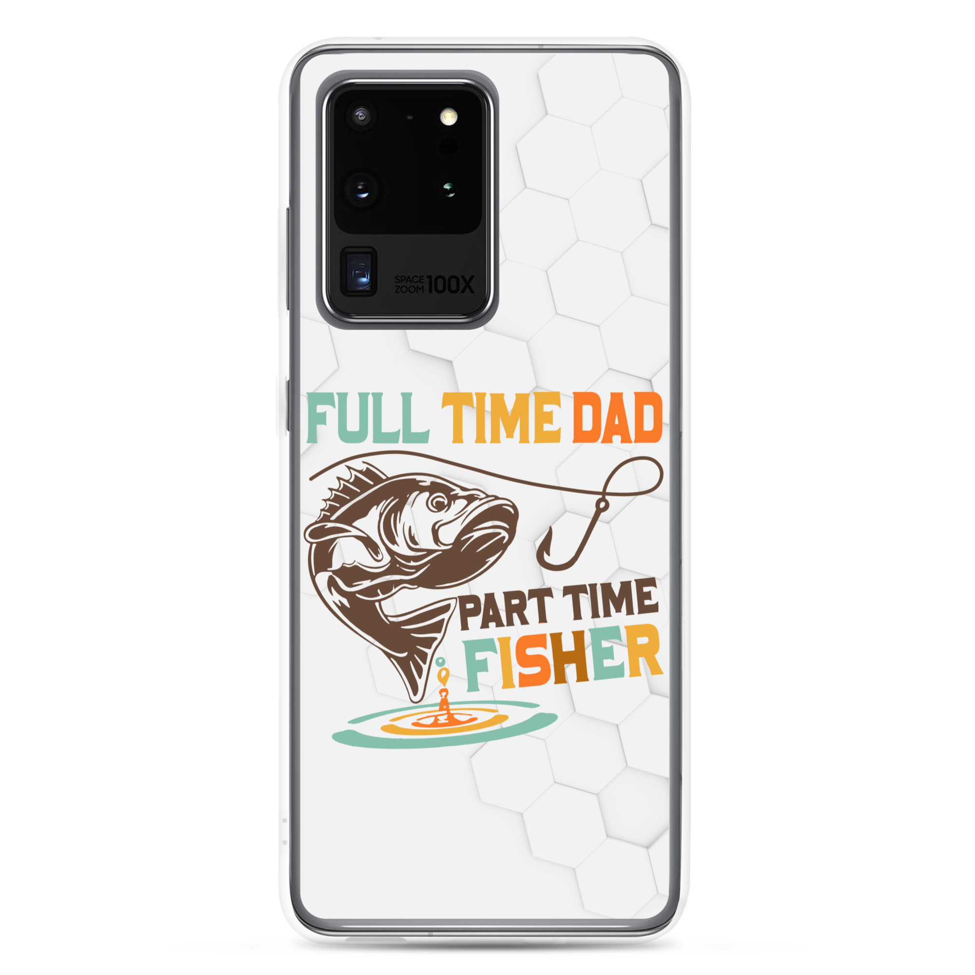 Full Time Dad Part Time Fisher Clear Case for Samsung®