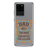 Dad Best Number 1 The Man The Myth The Legend Clear Case for Samsung®