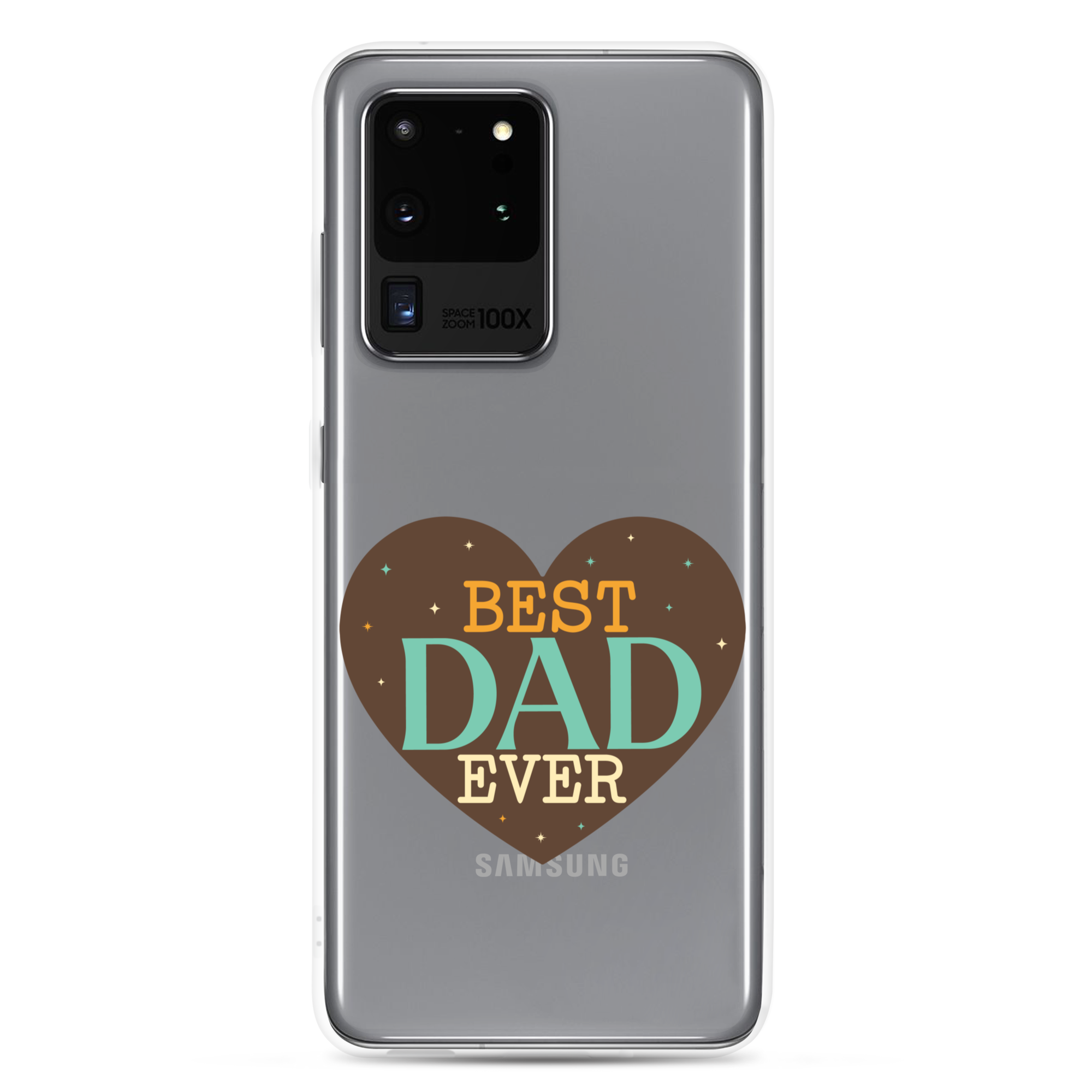 Best Dad Ever Clear Case for Samsung®