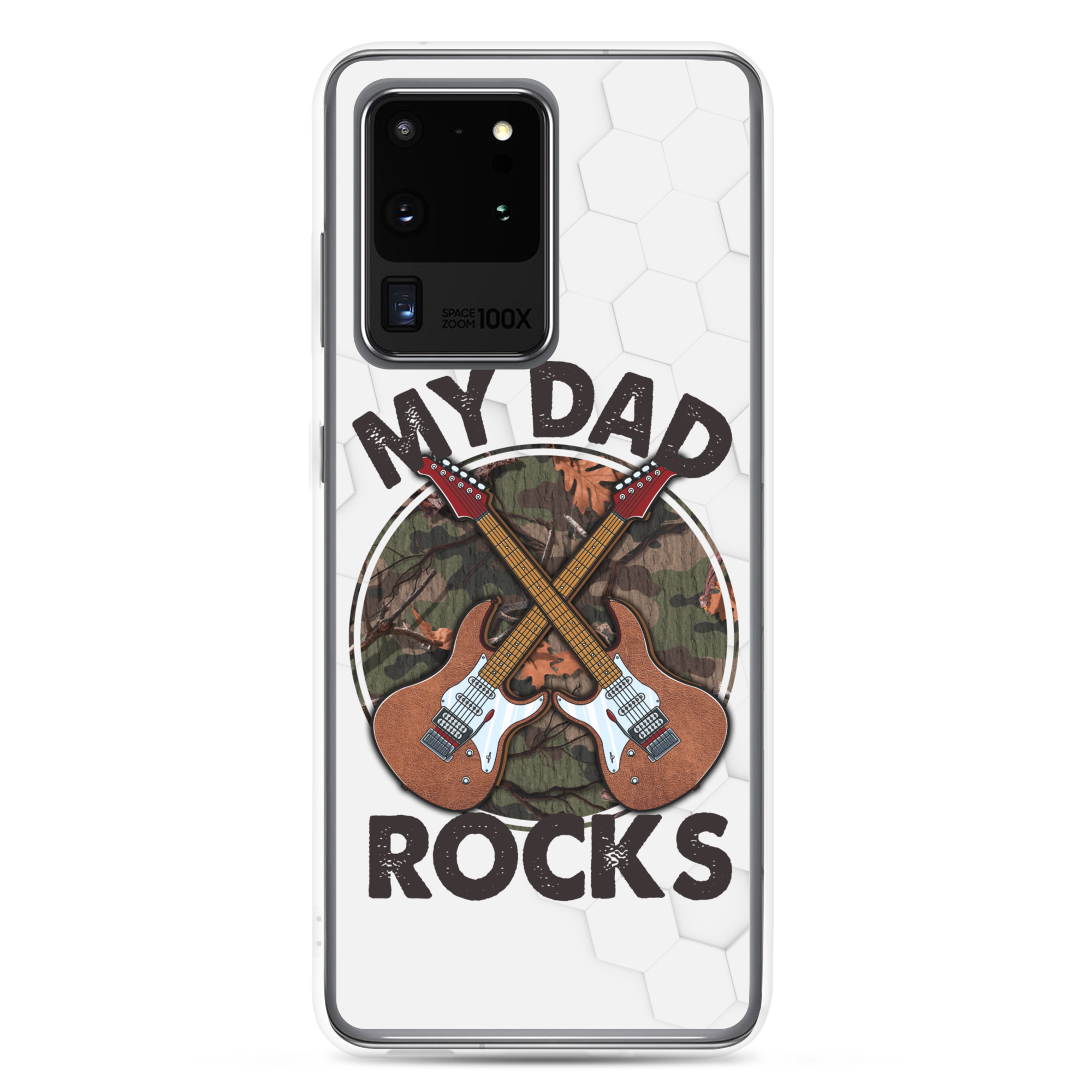 My Dad Rocks Clear Case for Samsung®