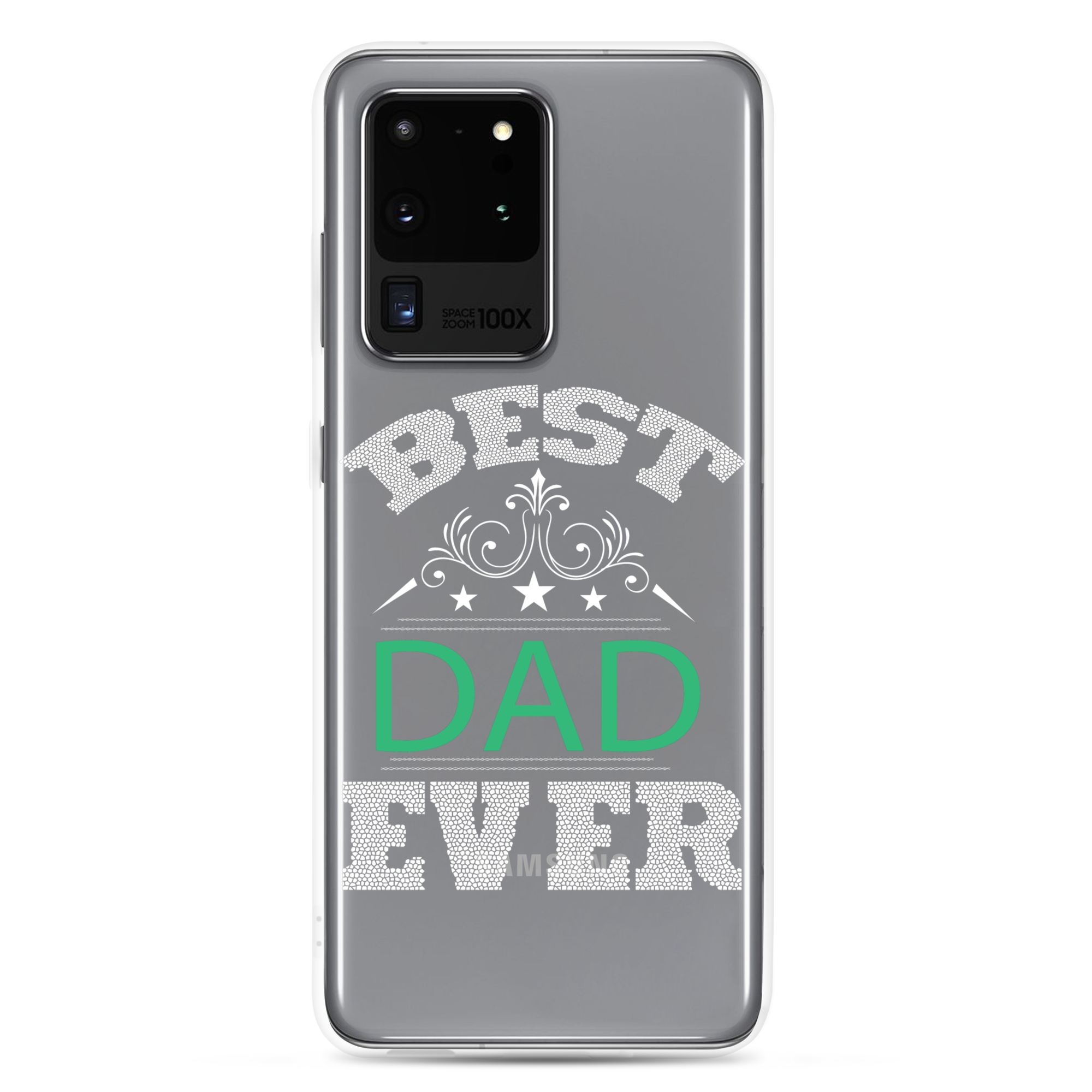 Best Dad Ever Clear Case for Samsung®