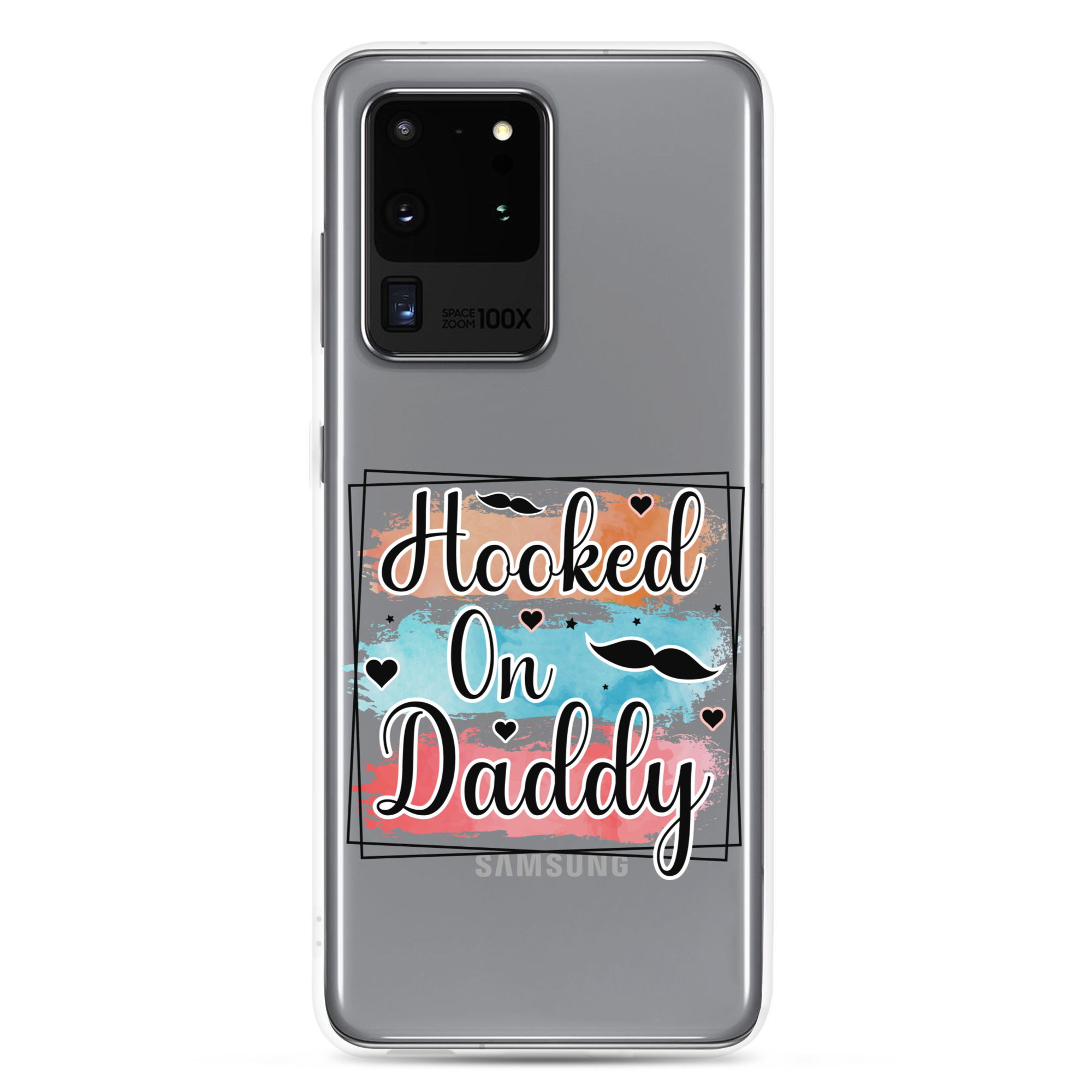 Hooked On Daddy Clear Case for Samsung®