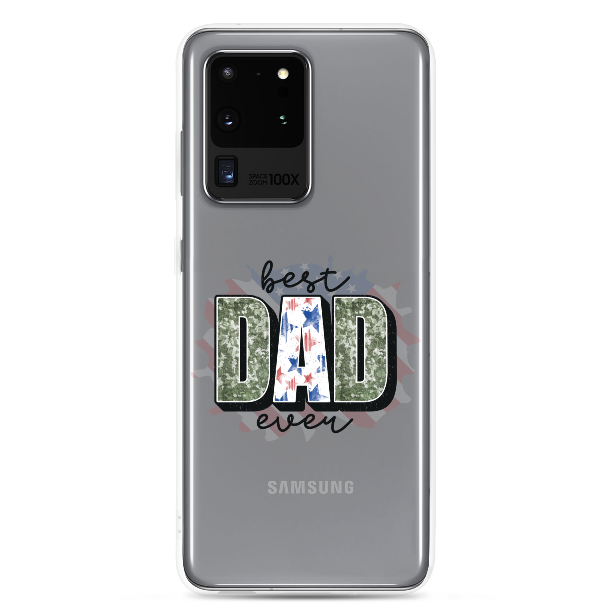 Best Dad Ever Clear Case for Samsung®