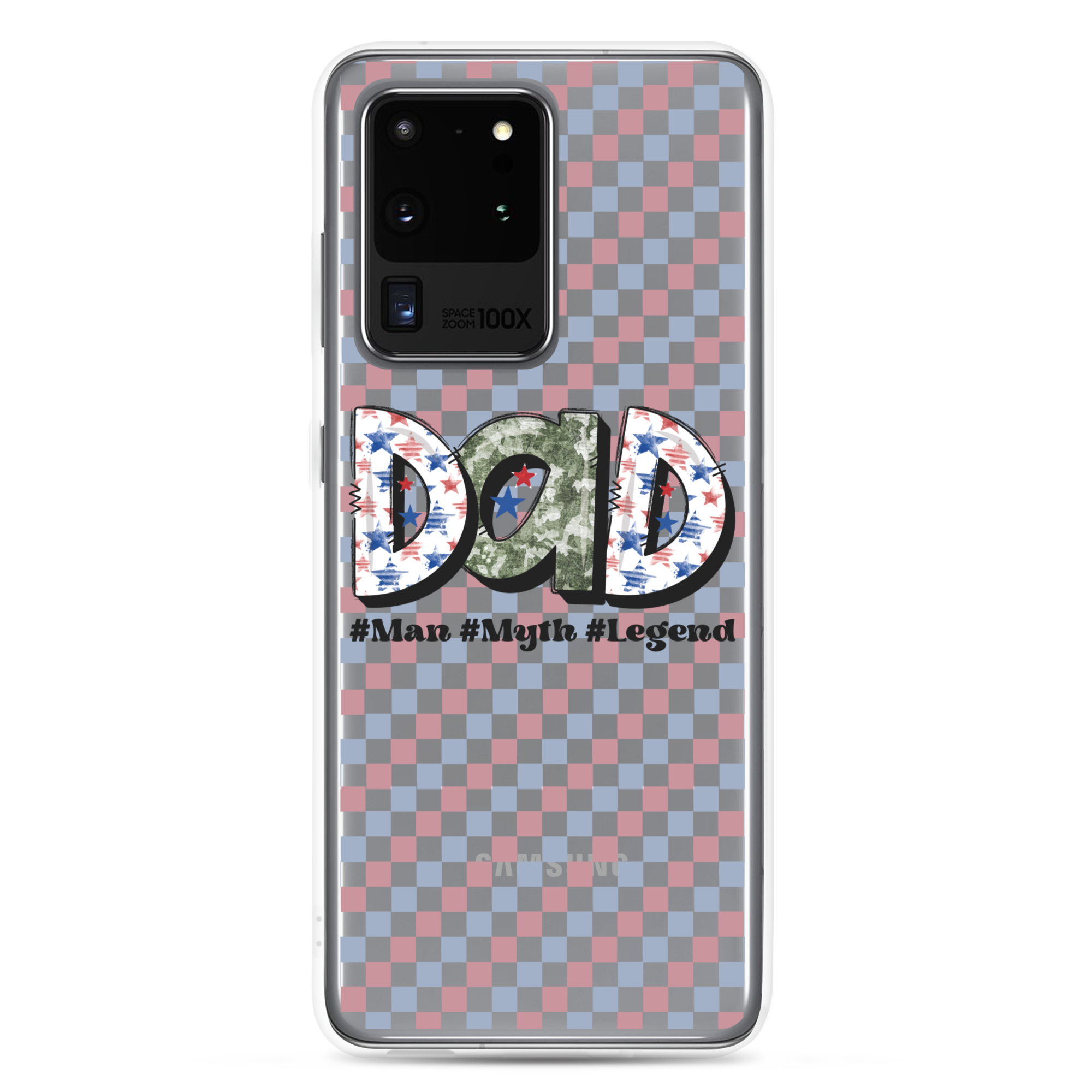 Dad #Man #Myth #Legend Clear Case for Samsung®