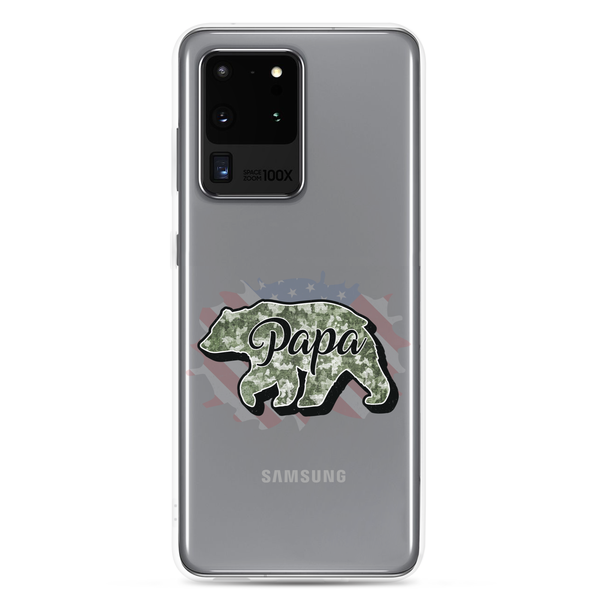 Bear Papa Clear Case for Samsung®