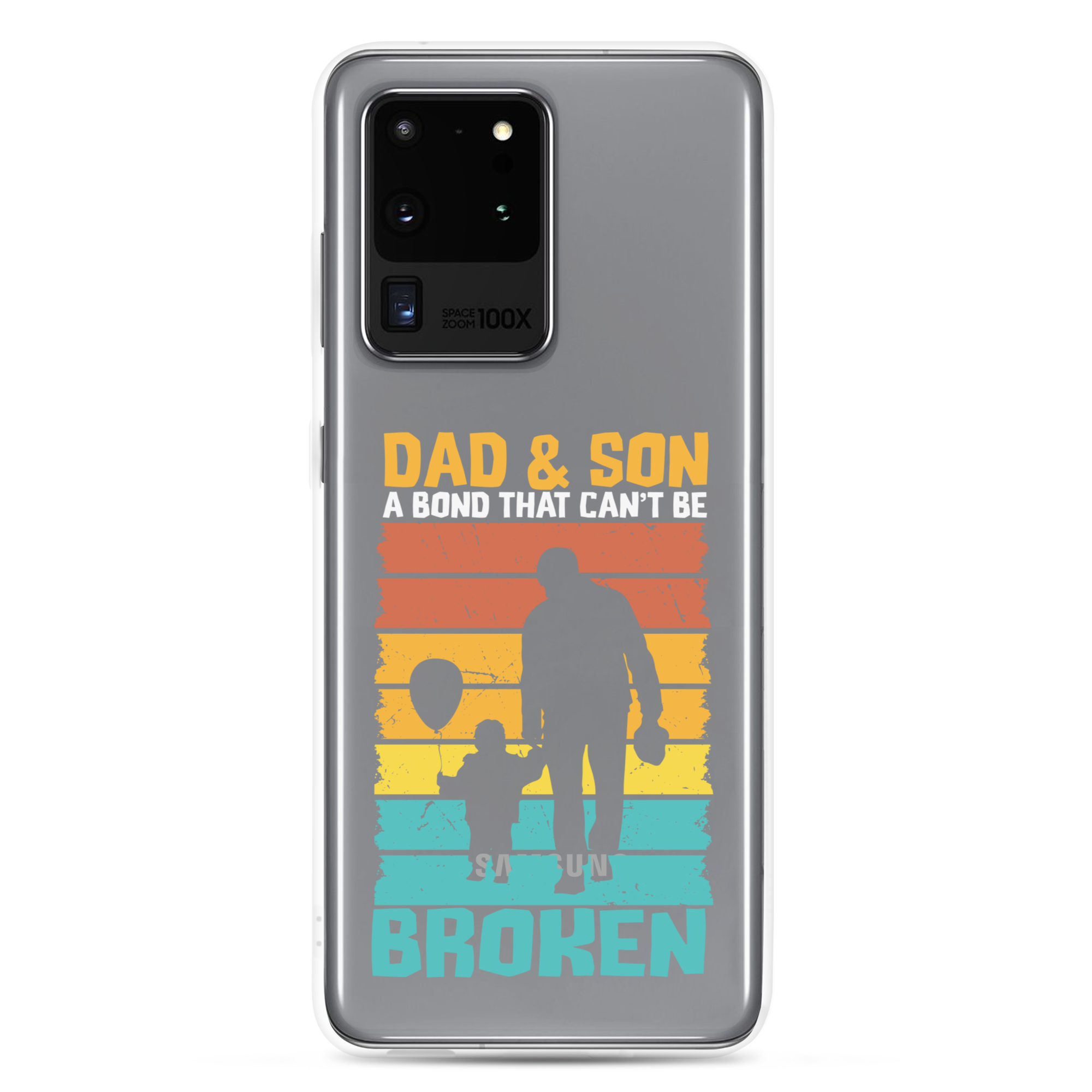 Dad And Son A Bond that can't Be Broken Clear Case for Samsung®