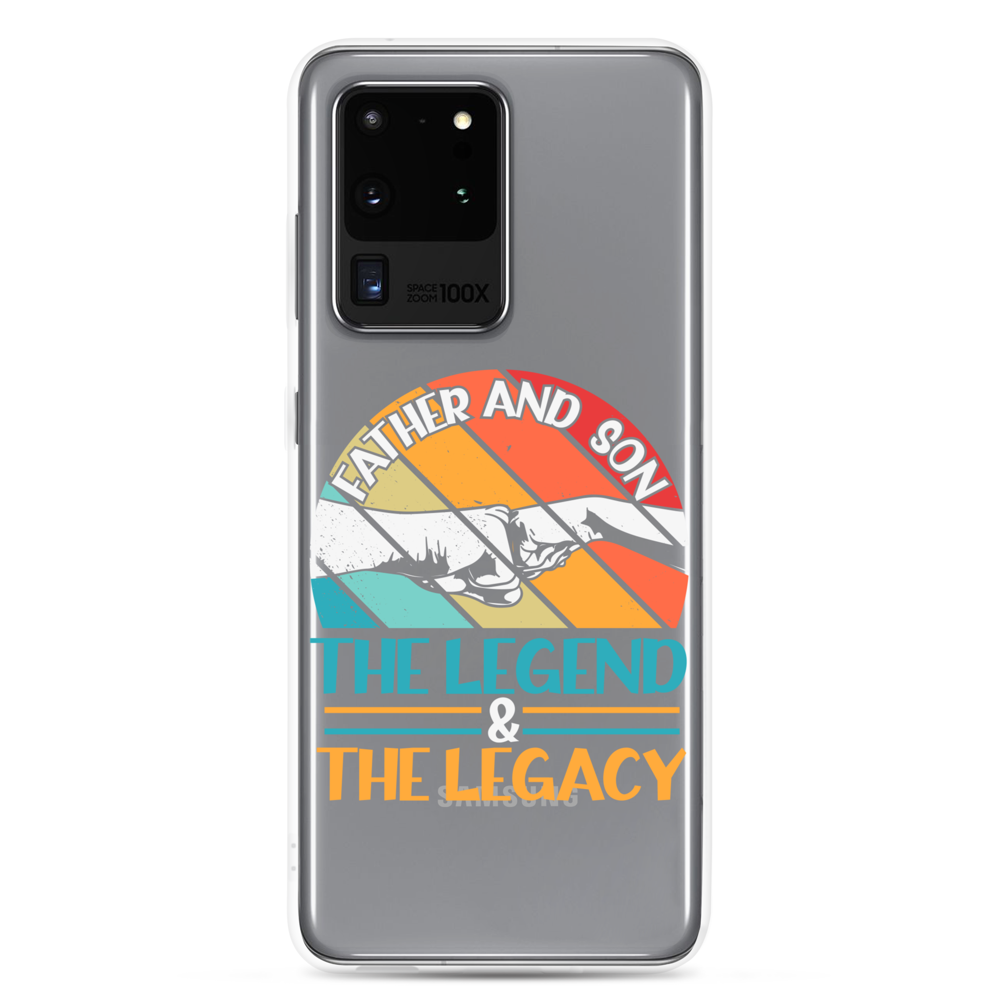 Father And Son The Legend And The Legacy Clear Case for Samsung®