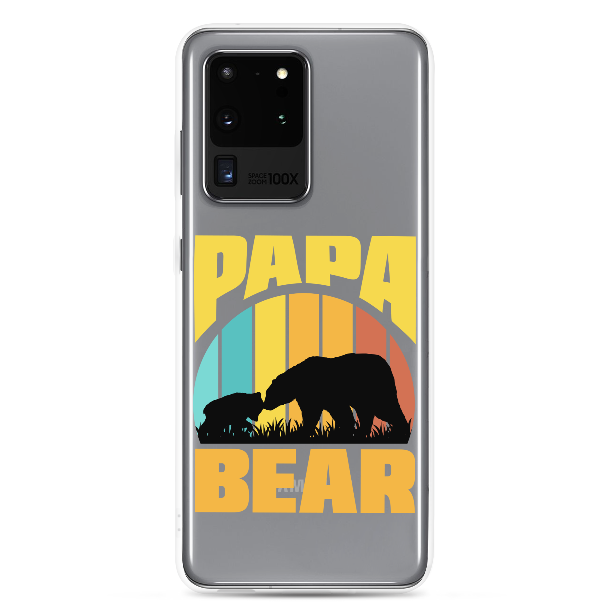 Papa Bear Clear Case for Samsung®