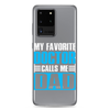 Mer Dad Don't Mess With My Mermaid Clear Case for Samsung®