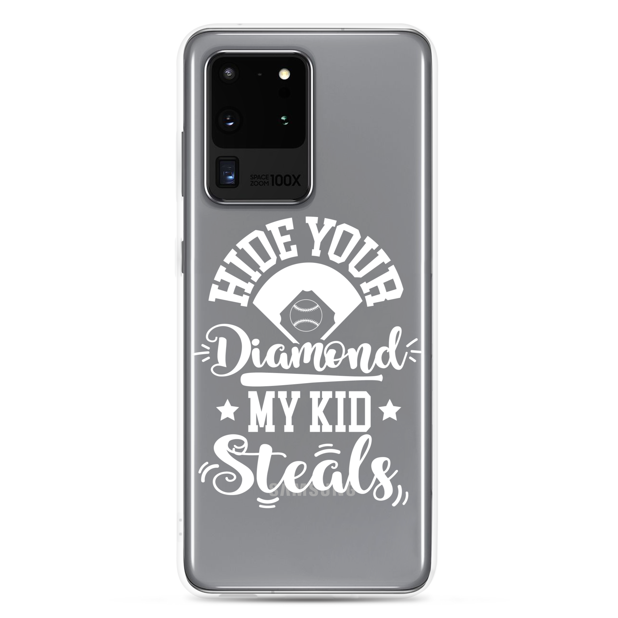 Hide Your Diamond My Kid Steals Clear Case for Samsung®