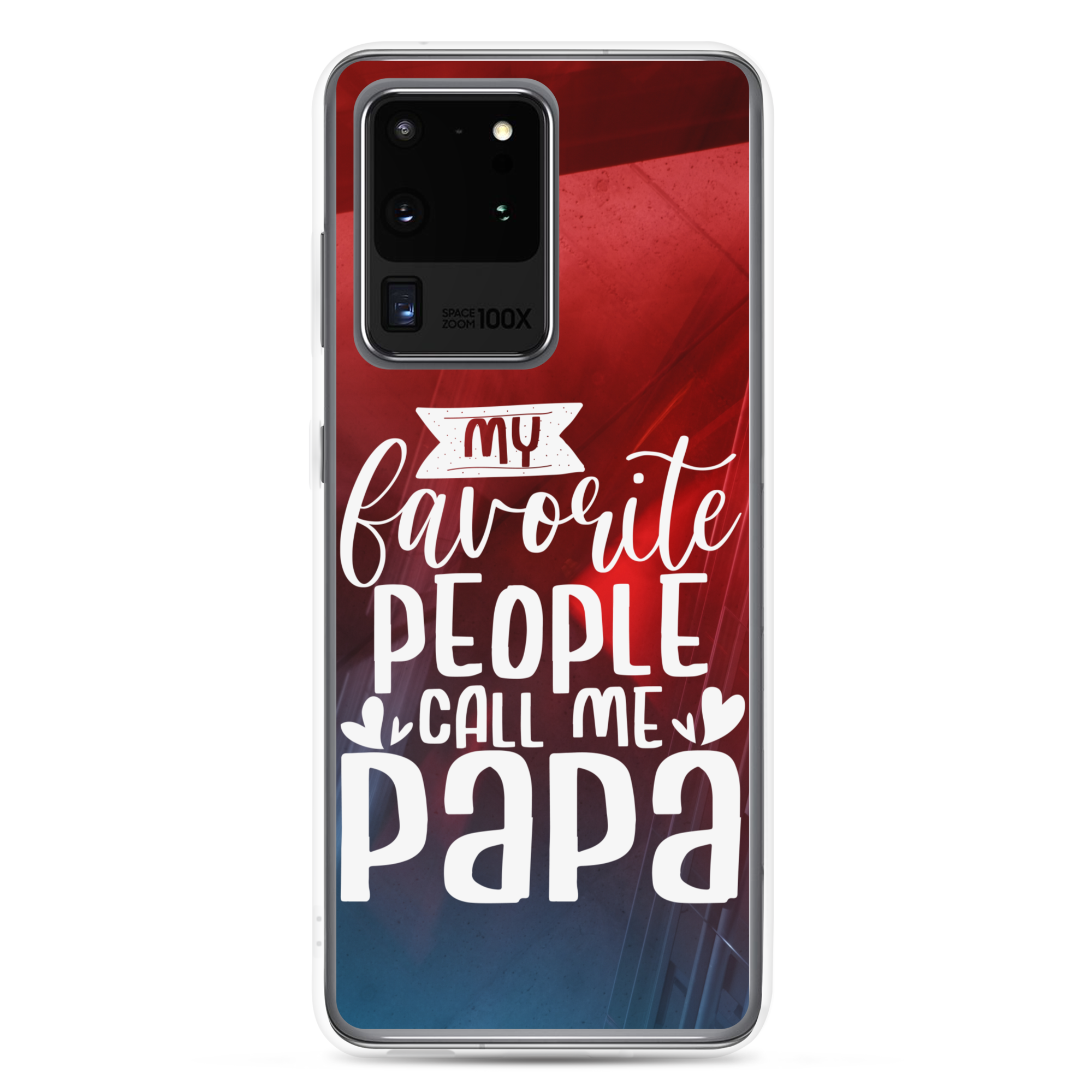 My Favorite People Call Me Papa Clear Case for Samsung®