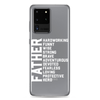 Father Hardworking funny Wise Strong Clear Case for Samsung®