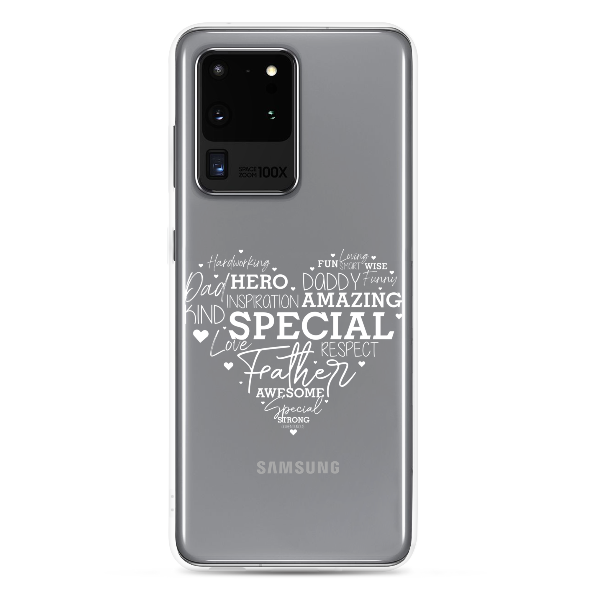 Father Special Hero Amazing Clear Case for Samsung®