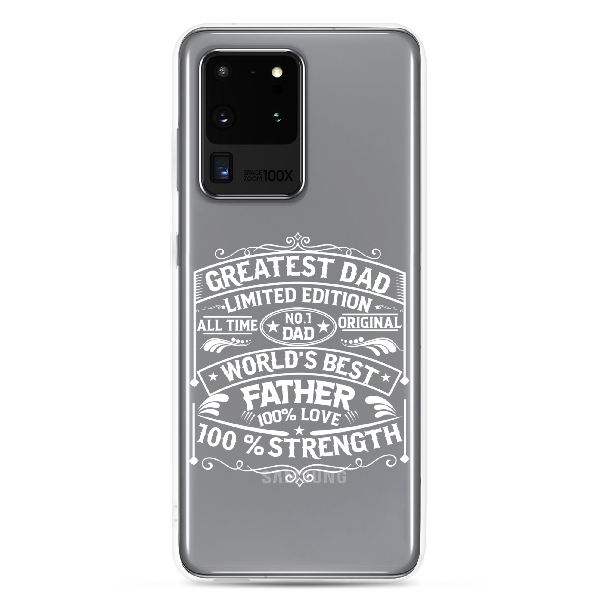 Greatest Dad Limited Edition All Time Clear Case for Samsung®