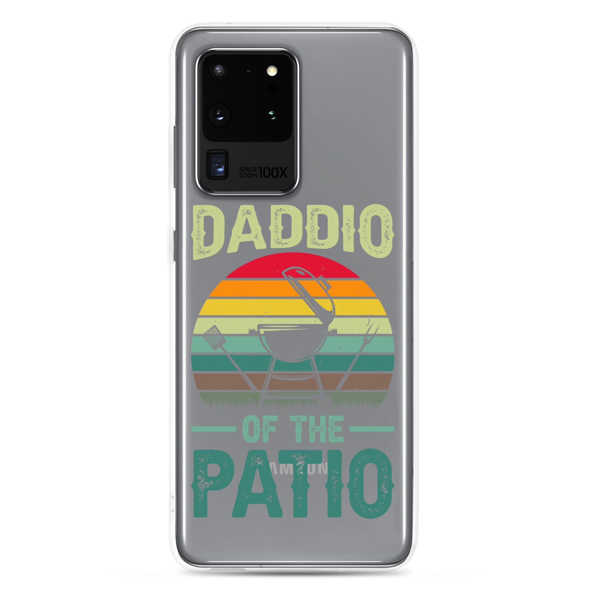 Daddio Of The Patio Clear Case for Samsung®