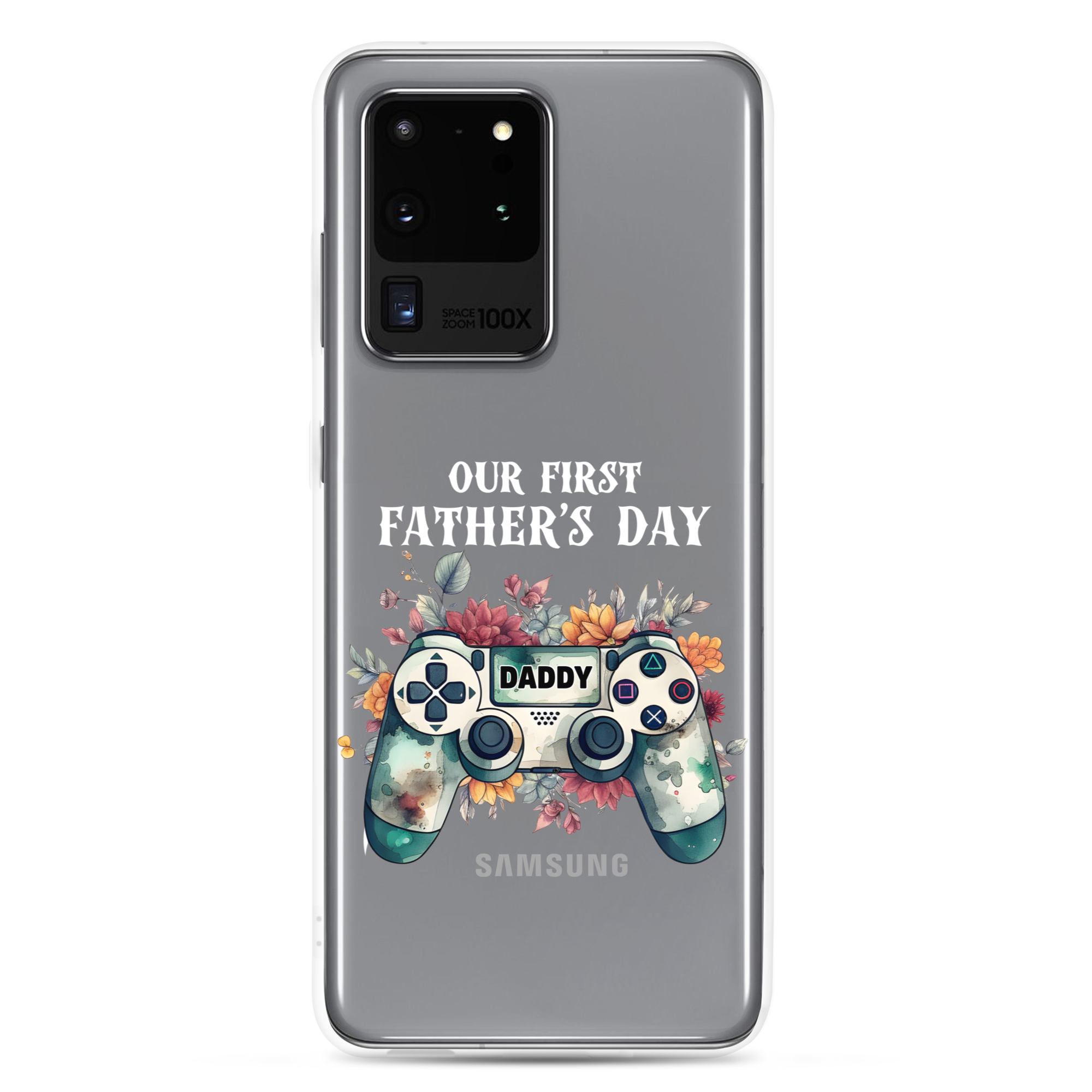 Our First Father's day Clear Case for Samsung®