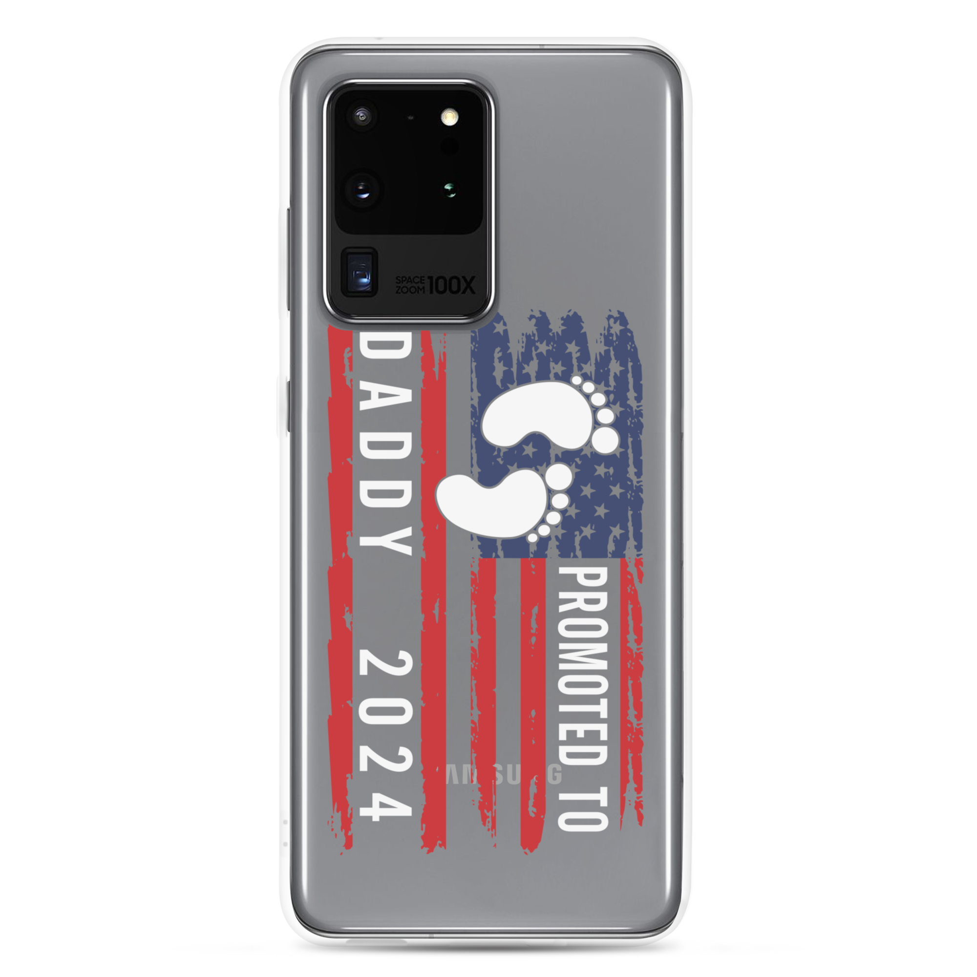 Promoted To Daddy 2024 Clear Case for Samsung®