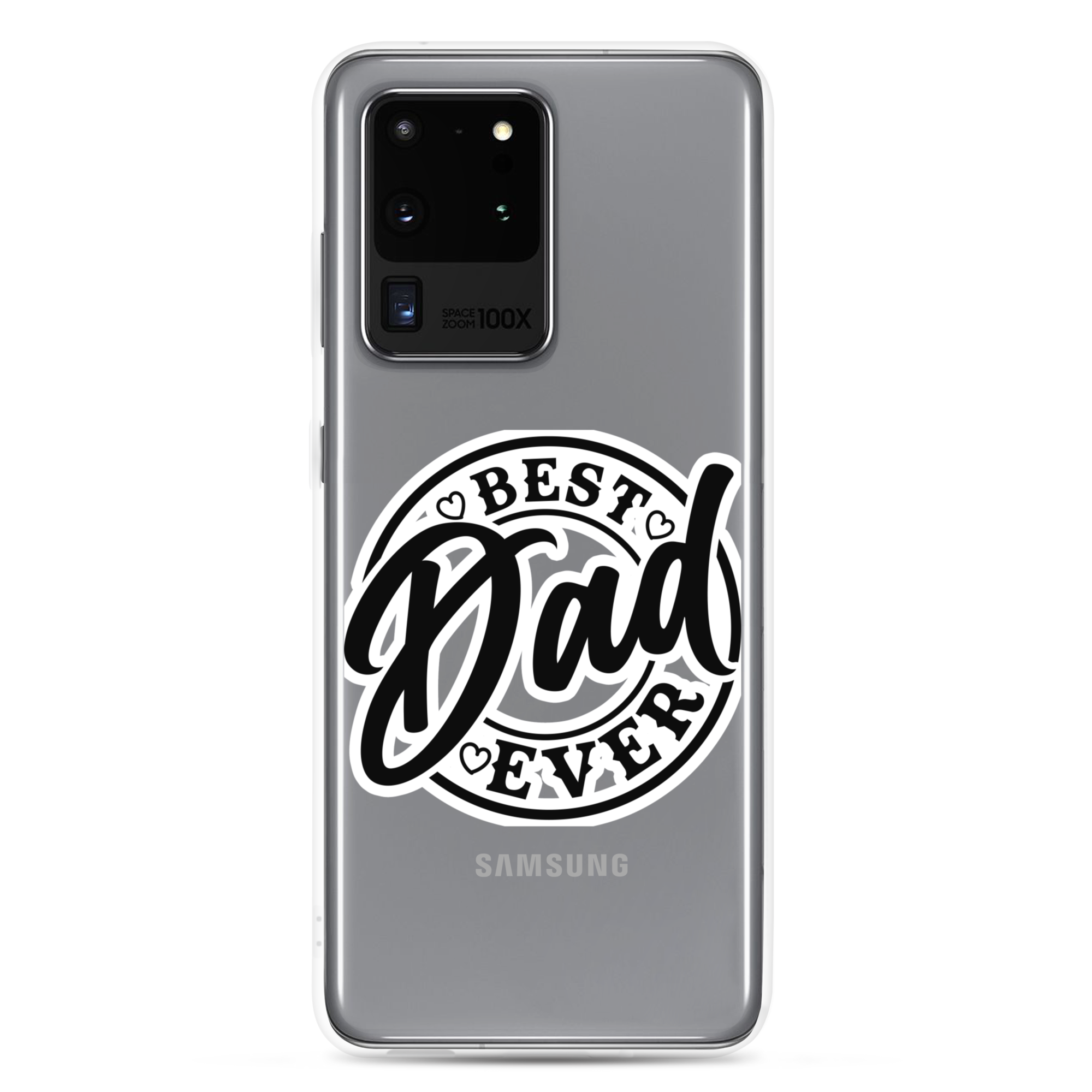 Best Dad Ever Clear Case for Samsung®