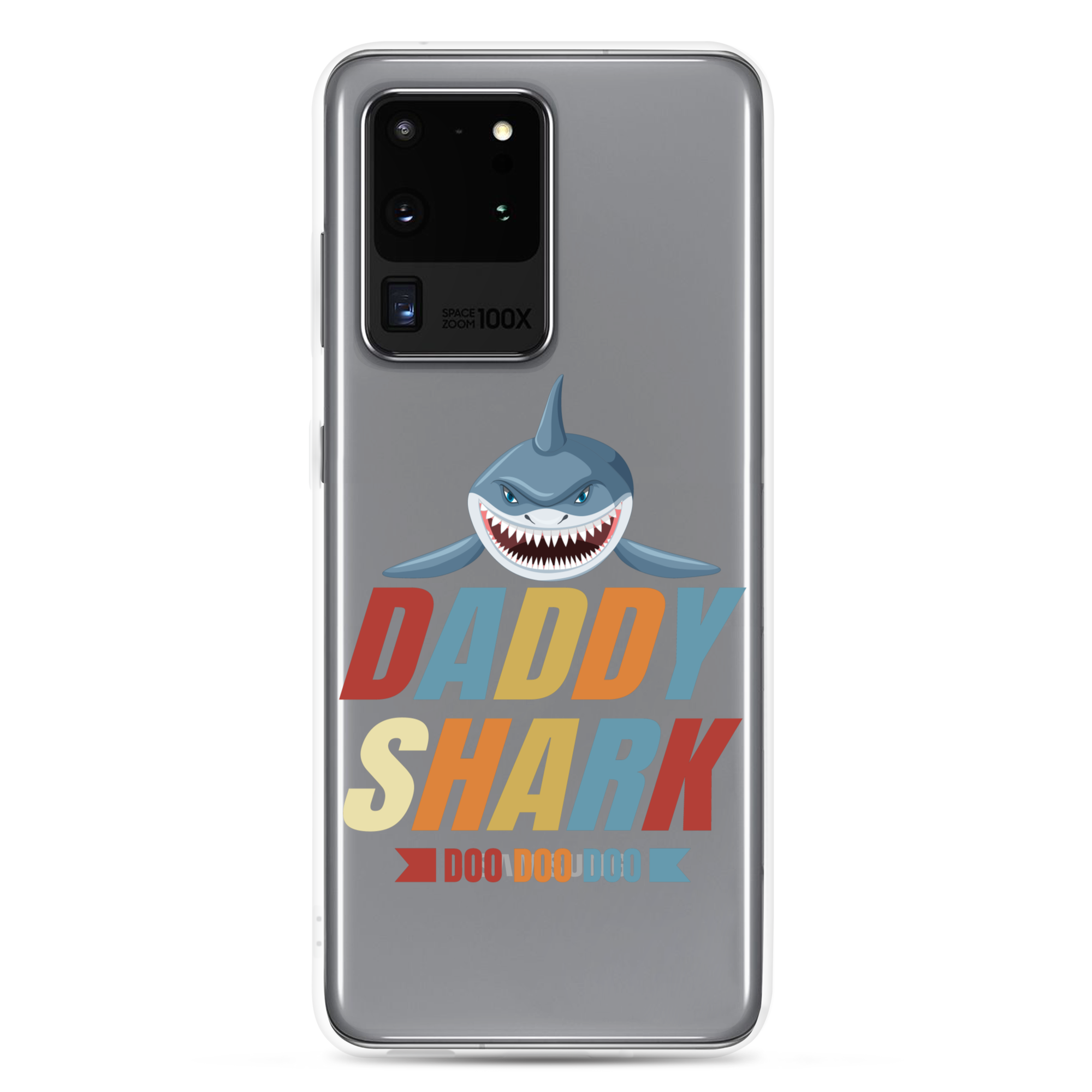 Daddy Shark Doo Doo Doo Clear Case for Samsung®