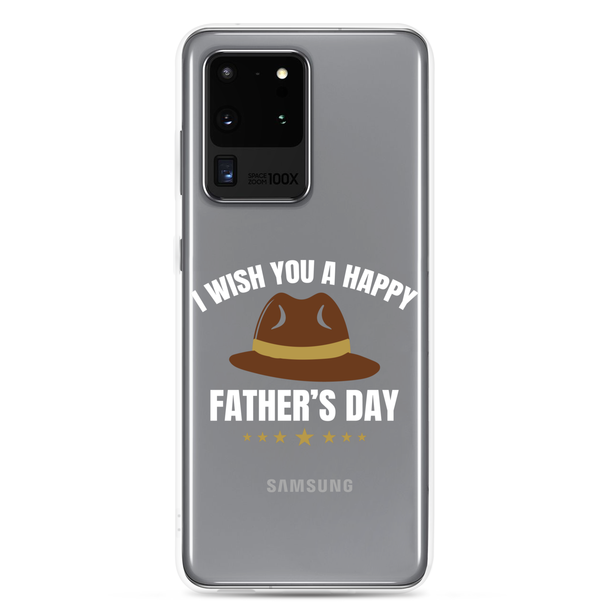 I Wish You A Happy Father's Day Clear Case for Samsung®