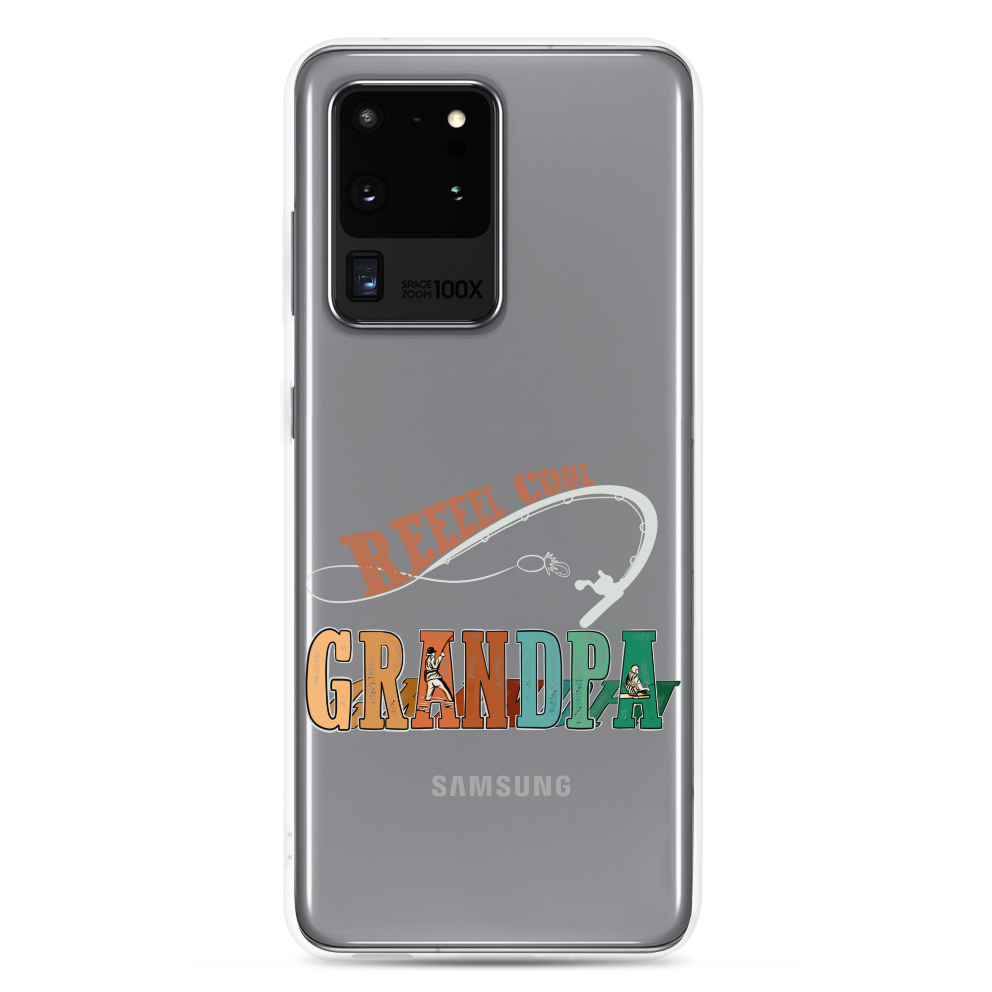 Reel Cool Grandpa Clear Case for Samsung®