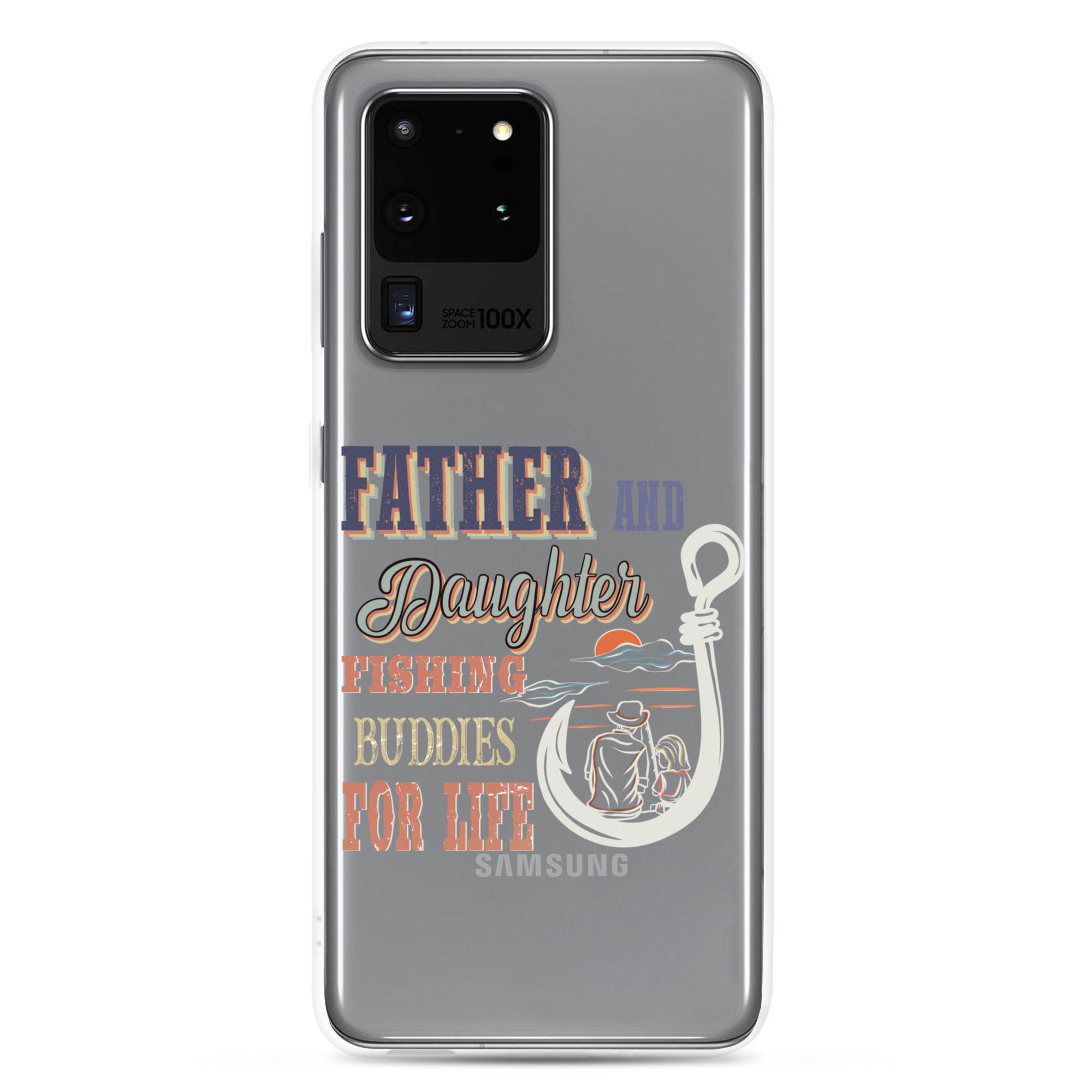 Father And Daughter Fishing Buddies For Life Clear Case for Samsung®