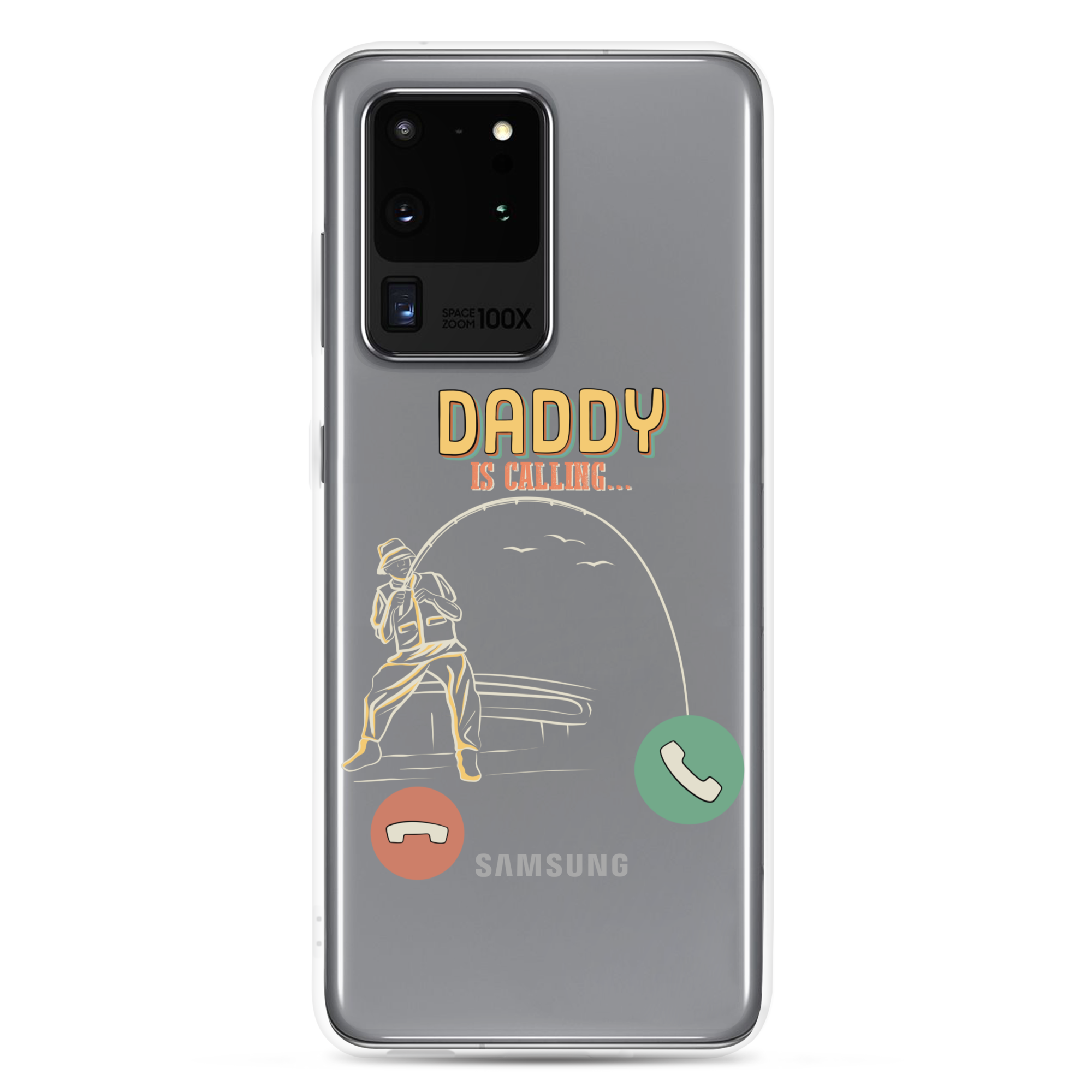 Daddy Is Calling Clear Case for Samsung®