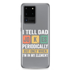 I Tell Dad Jokes Periodically When I'm In My Element Clear Case for Samsung®