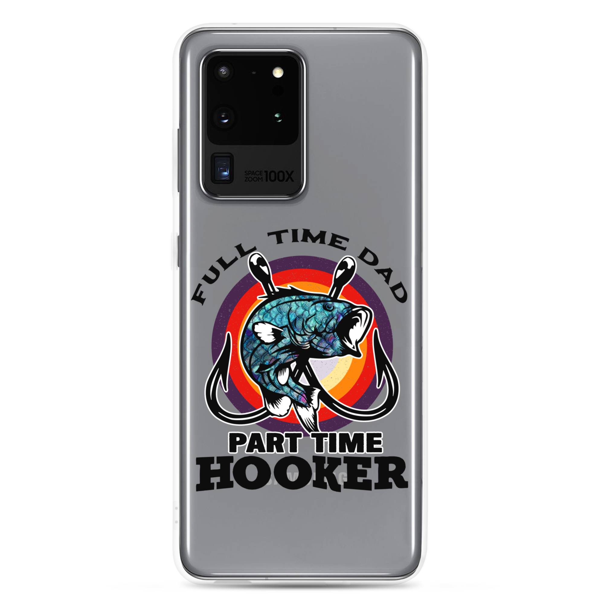 Full Time Dad Part Time Hooker Clear Case for Samsung®