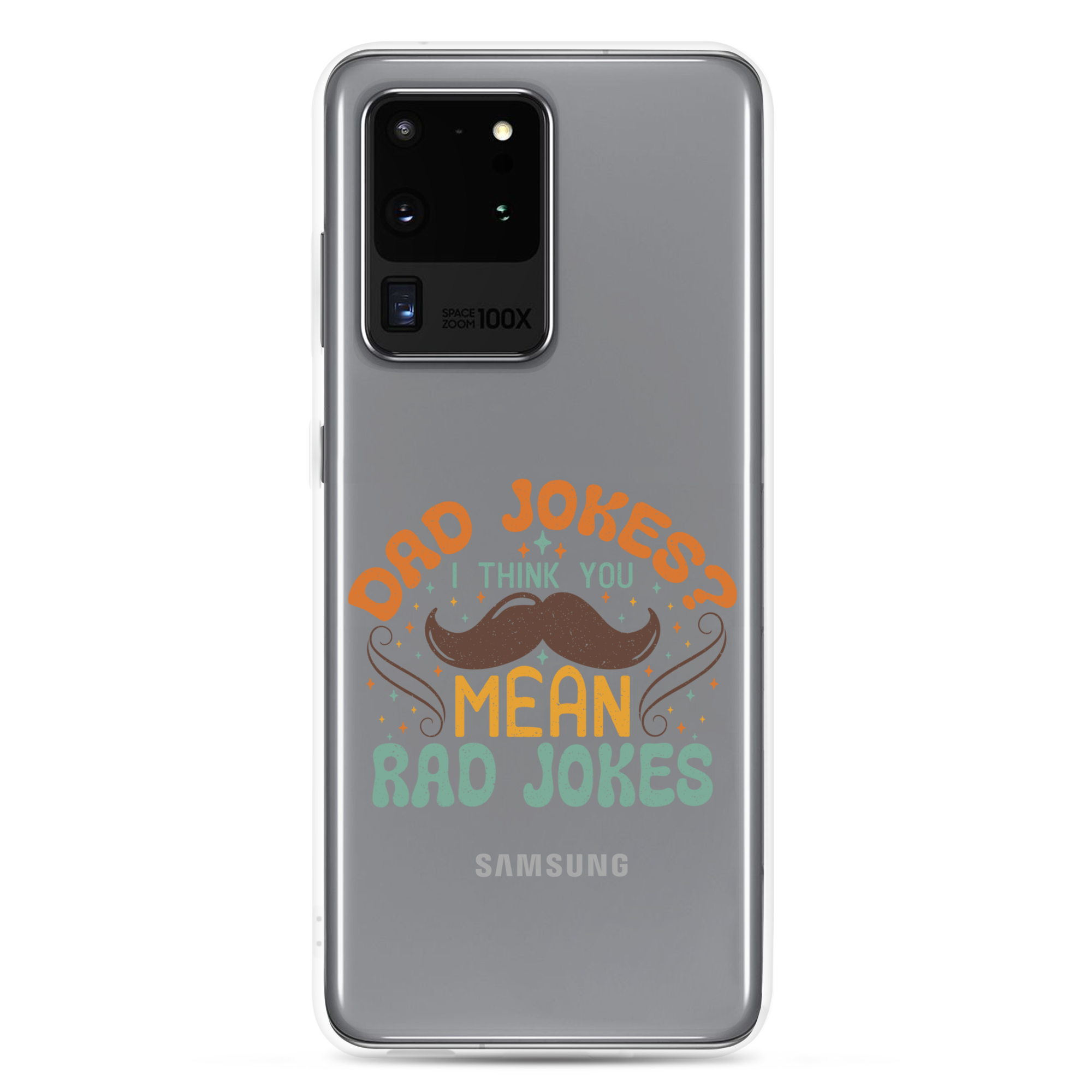 Dad Jokes I Think You Mean You Mean Rad Jokes Clear Case for Samsung®