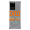 Dad You've Always Been Like A Father To Me Clear Case for Samsung®