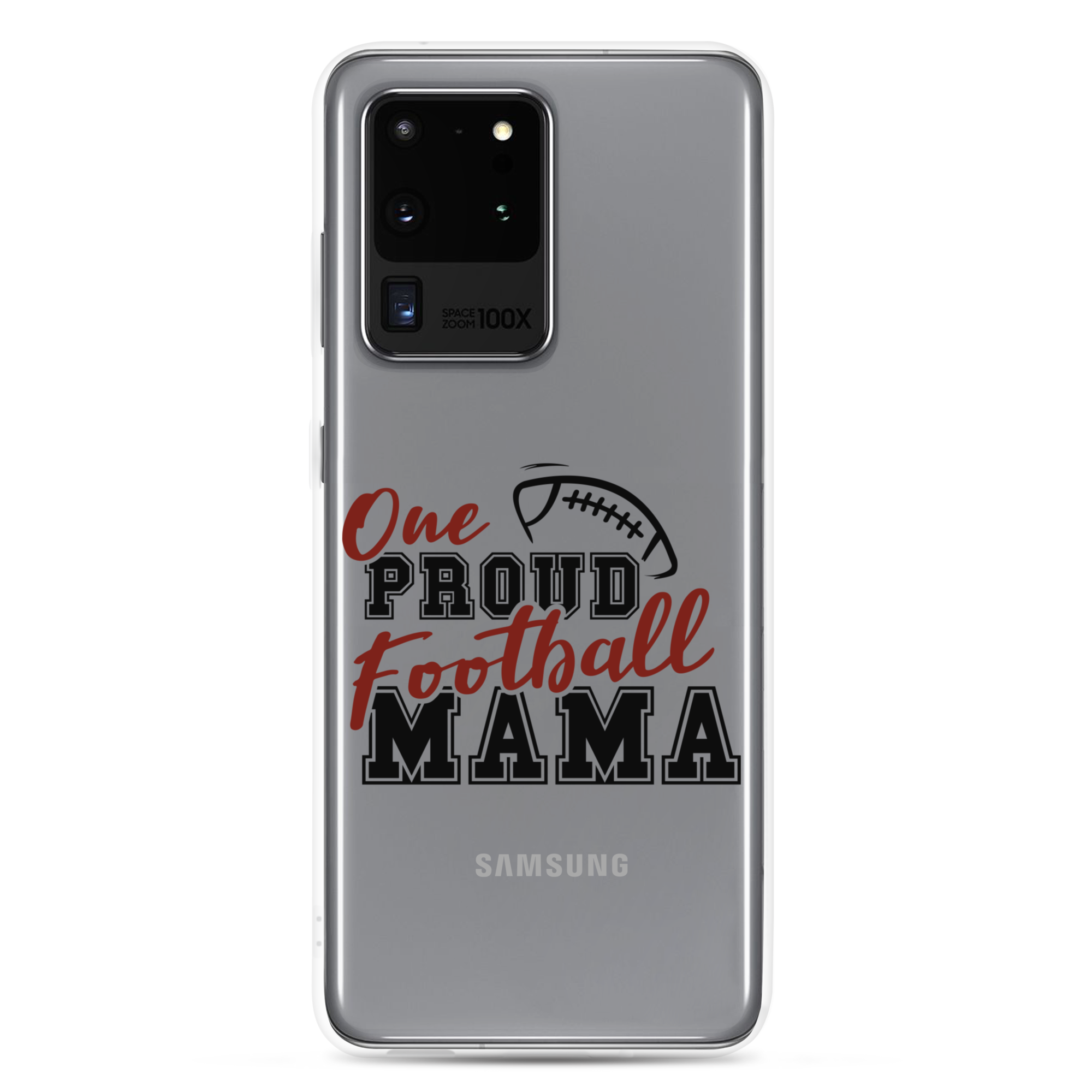 One Proud Football Mom Clear Case for Samsung®