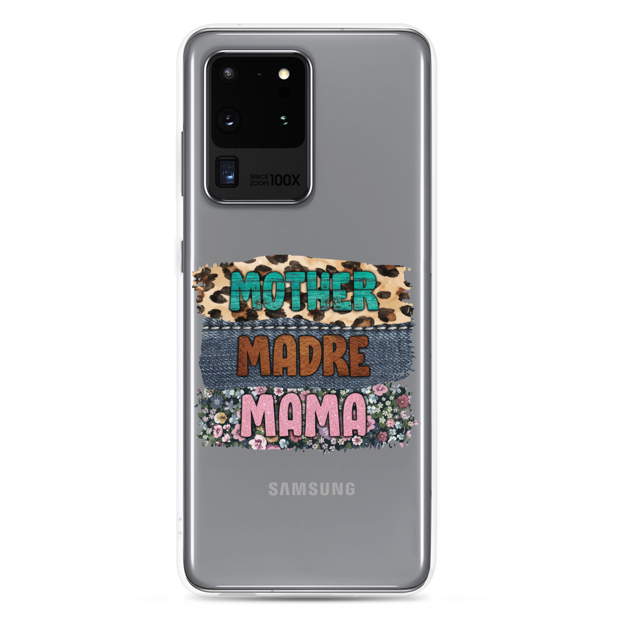 Mother, Mader, Mama Clear Case for Samsung®