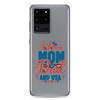 I Love Mom, Dad And USA Clear Case for Samsung®