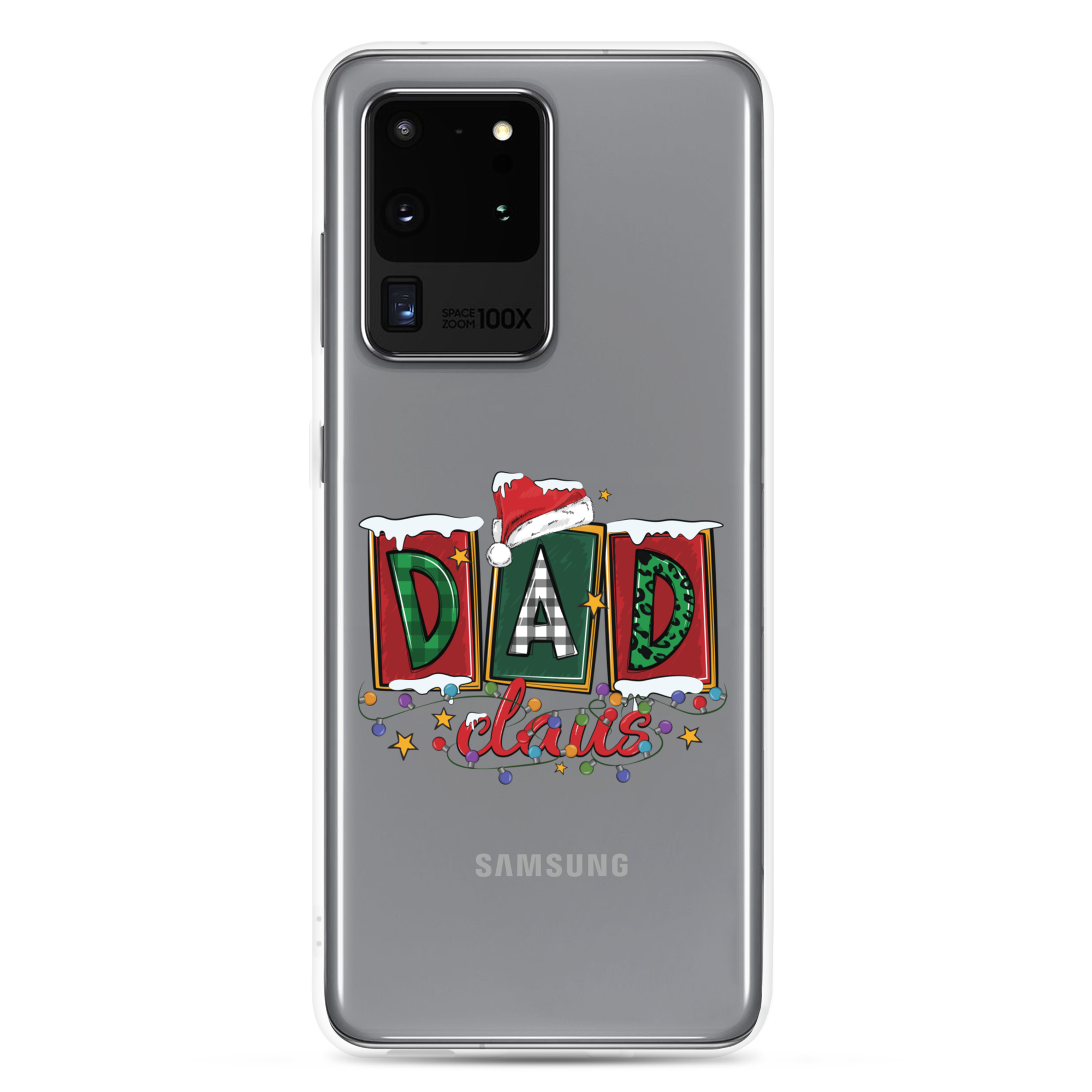 Dad Claus Clear Case for Samsung®