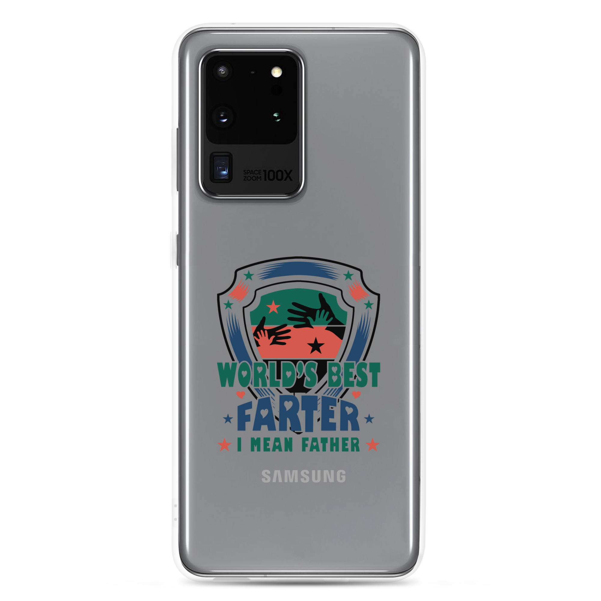 World's Best Farter I Mean Father Clear Case for Samsung®