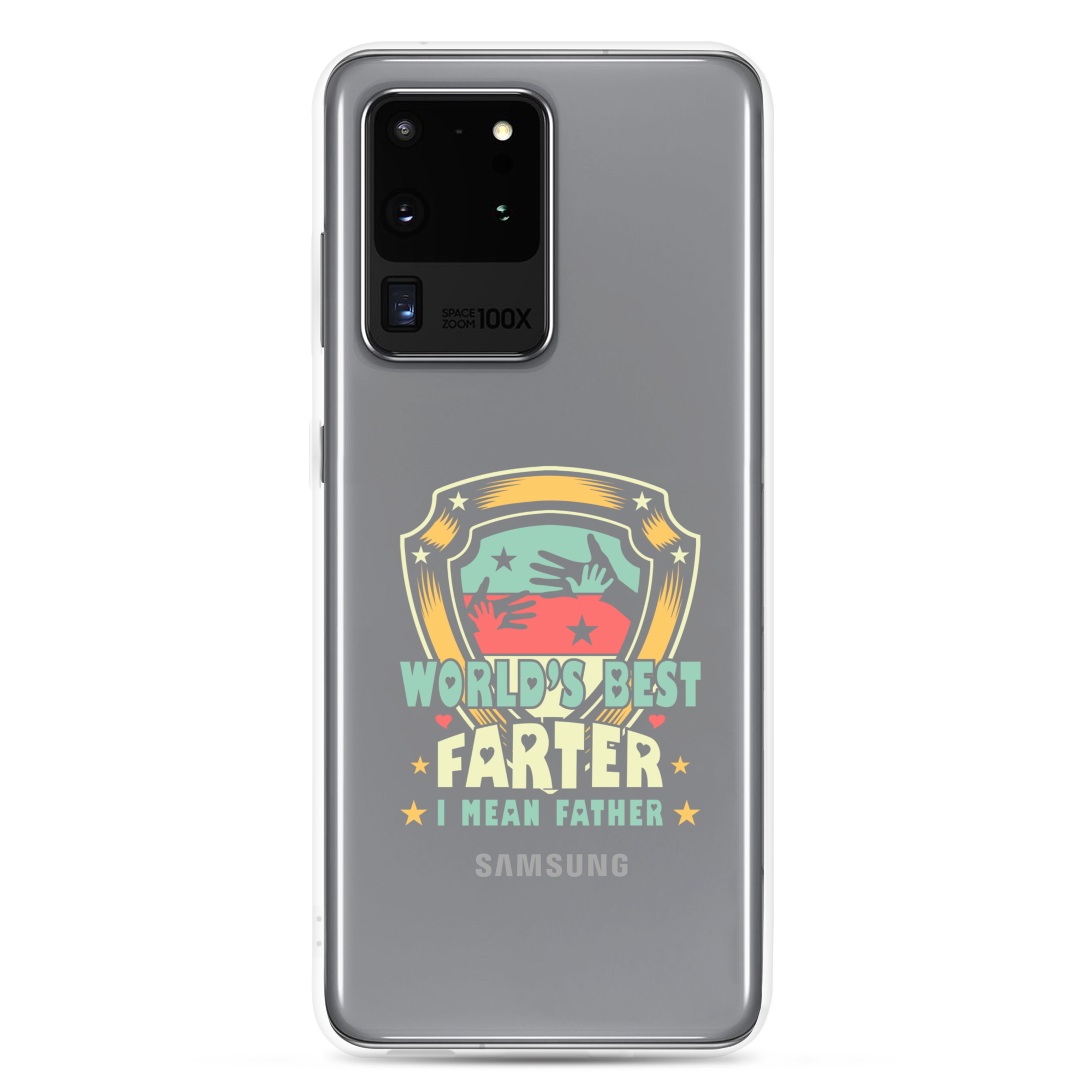 World's Best Farter I Mean Father Clear Case for Samsung®