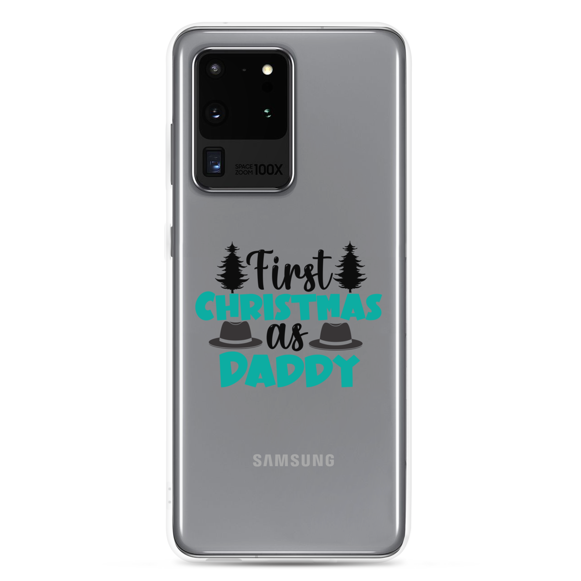 First Christmas As Daddy Clear Case for Samsung®