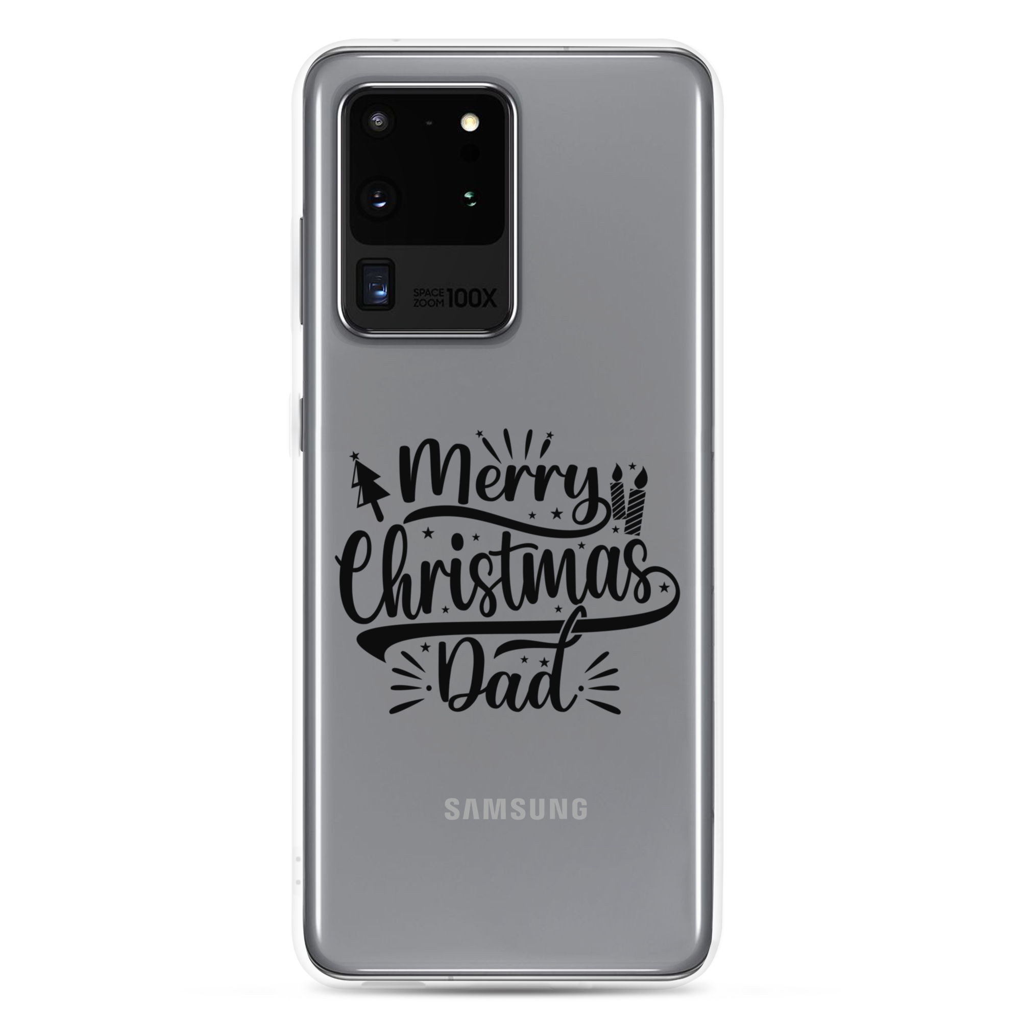 Merry Christmas Dad Clear Case for Samsung®