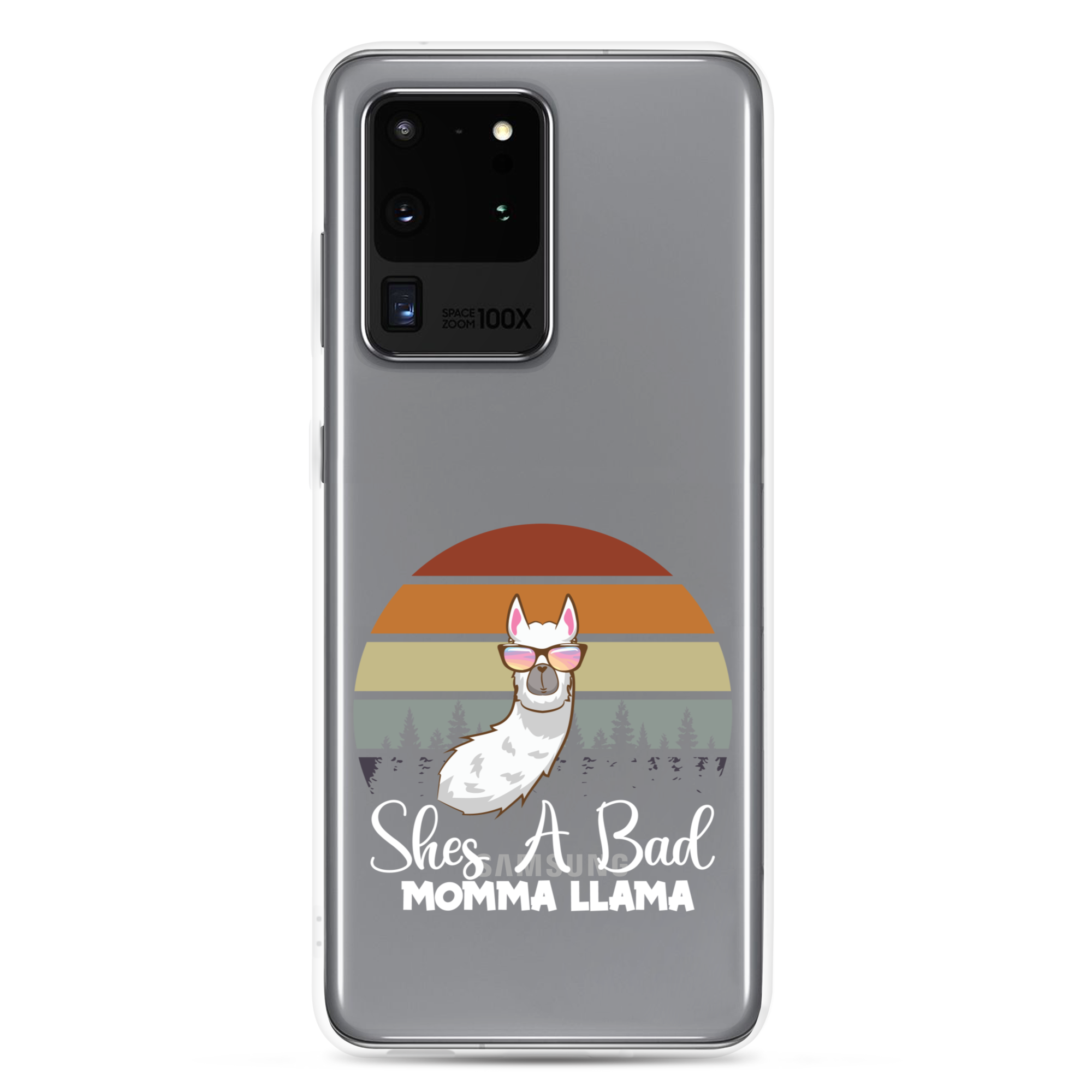 She's A Bad Momma Llama Clear Case for Samsung®