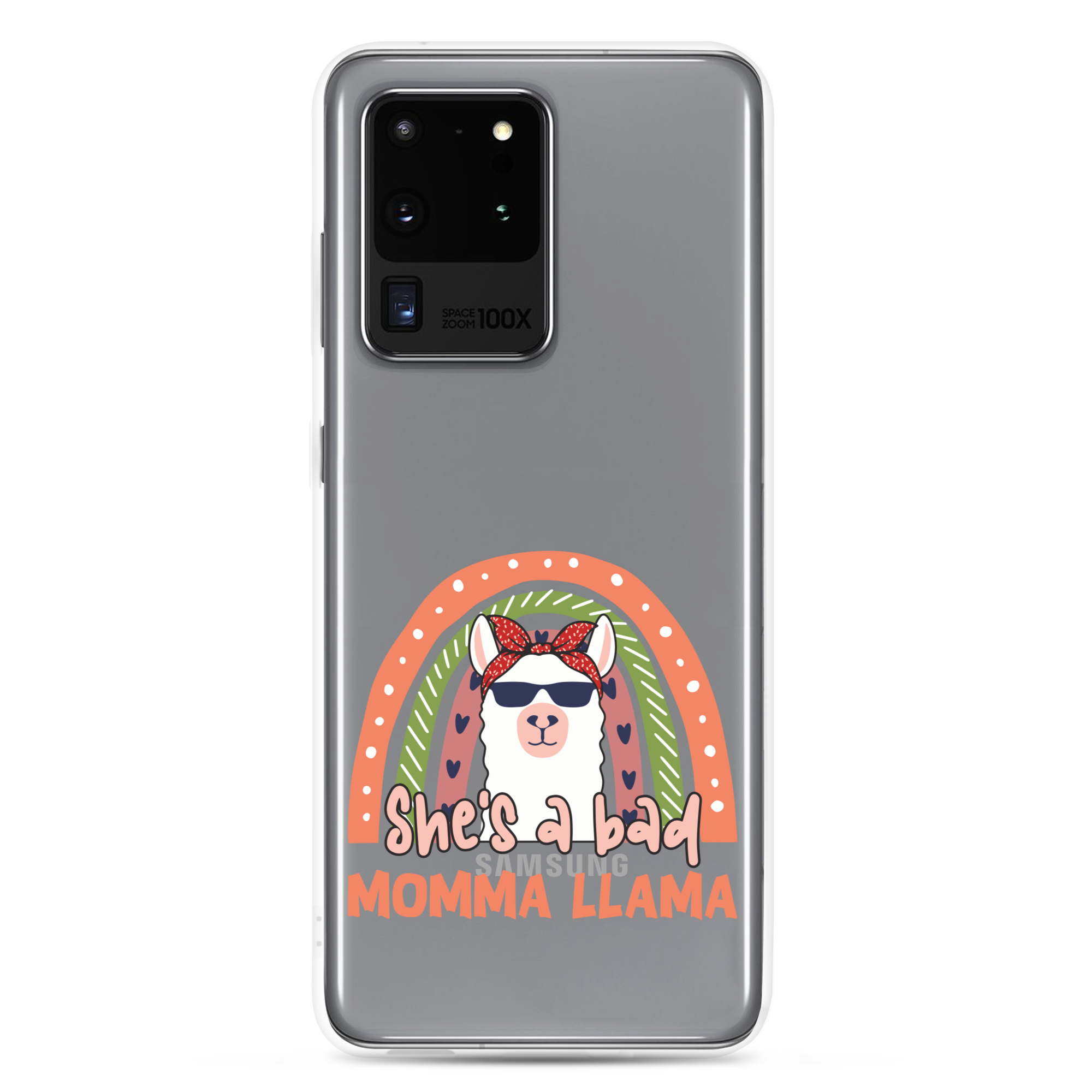 She's A Bad Momma Llama Clear Case for Samsung®