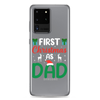 First Christmas As Dad Clear Case for Samsung®