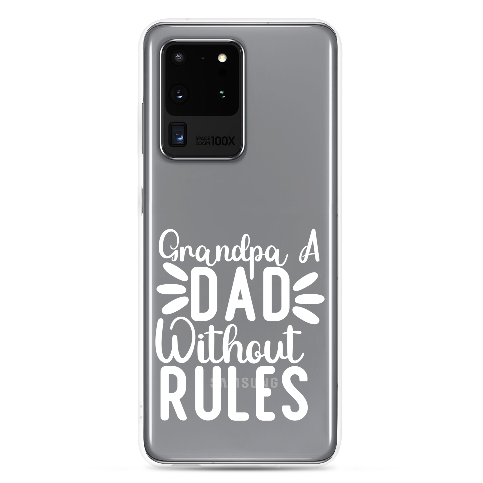 Grandpa A Dad Without Rules Clear Clear Case for Samsung®