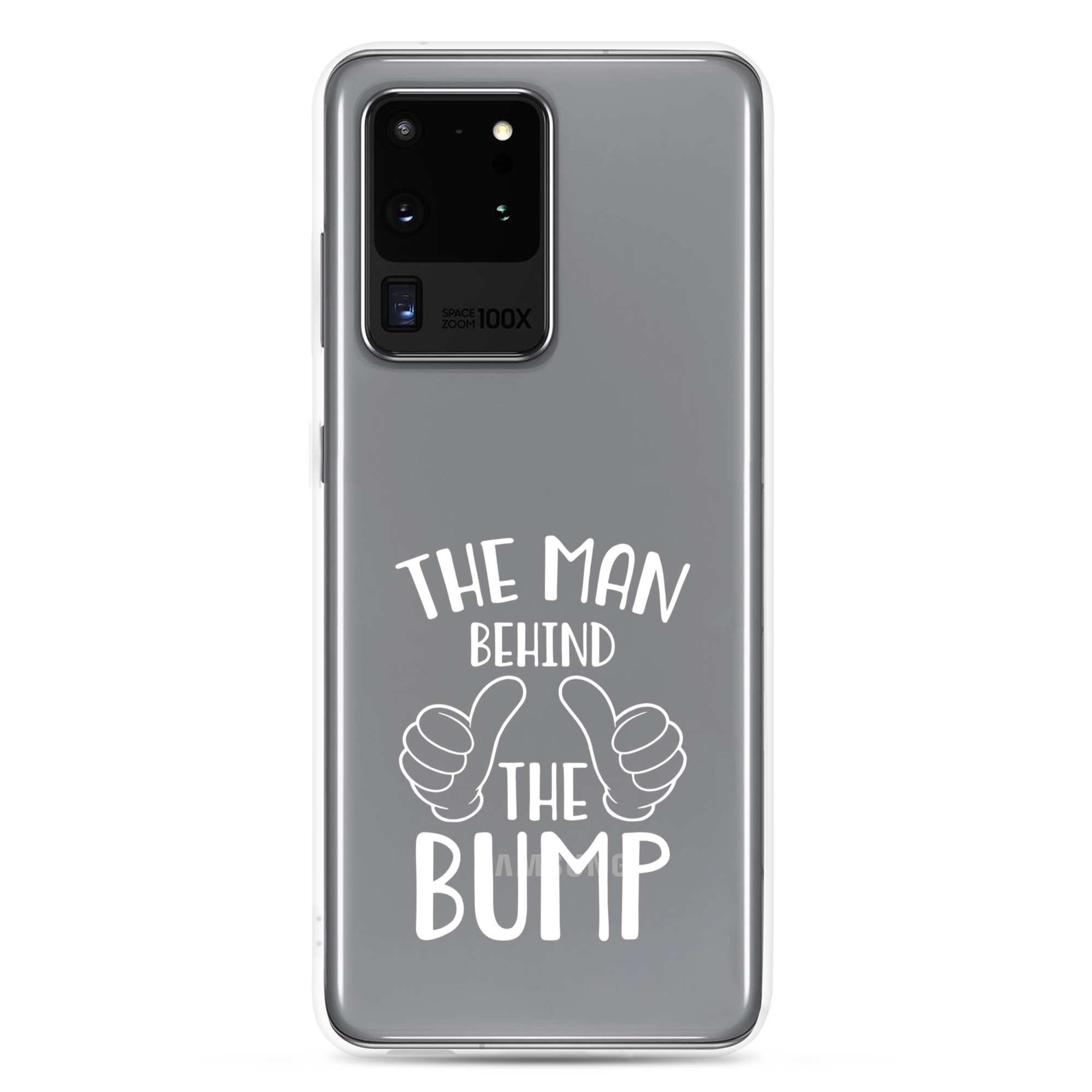 The Man Behind The Bump Clear Case for Samsung®