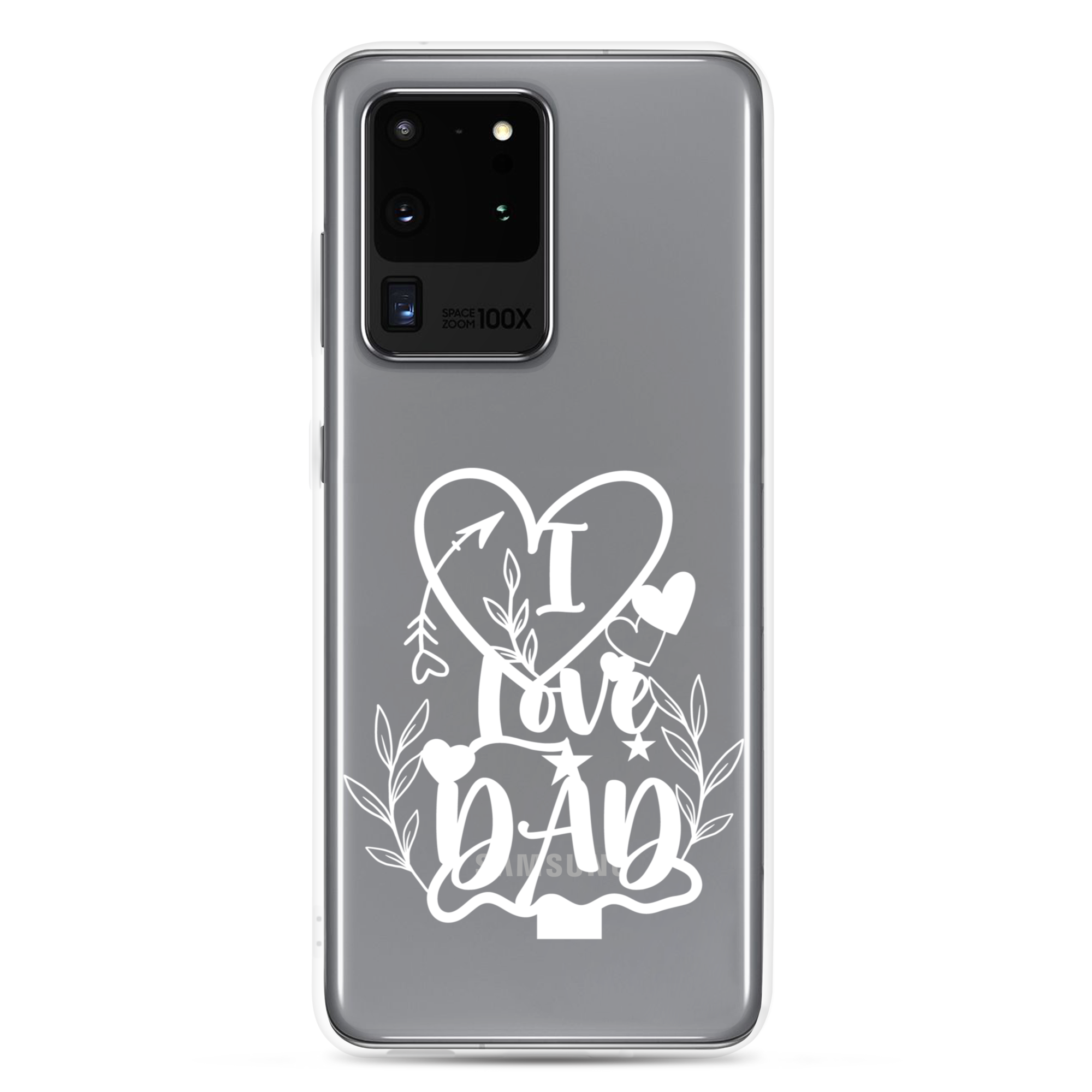 I Love Dad Clear Case for Samsung®