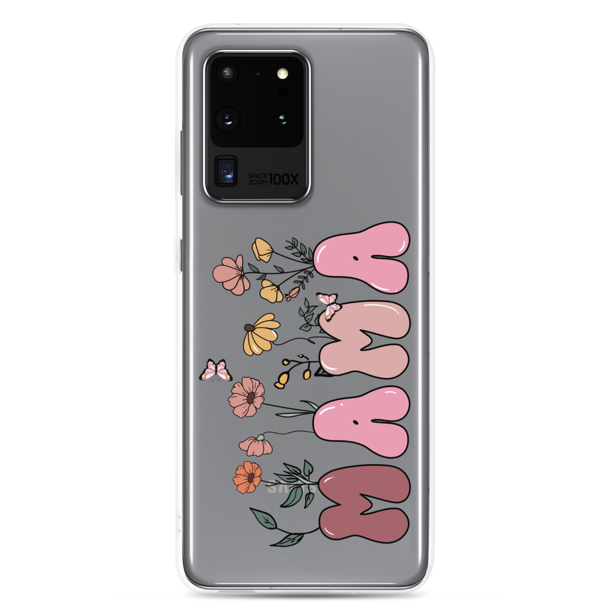 Floral Mama Clear Case for Samsung®