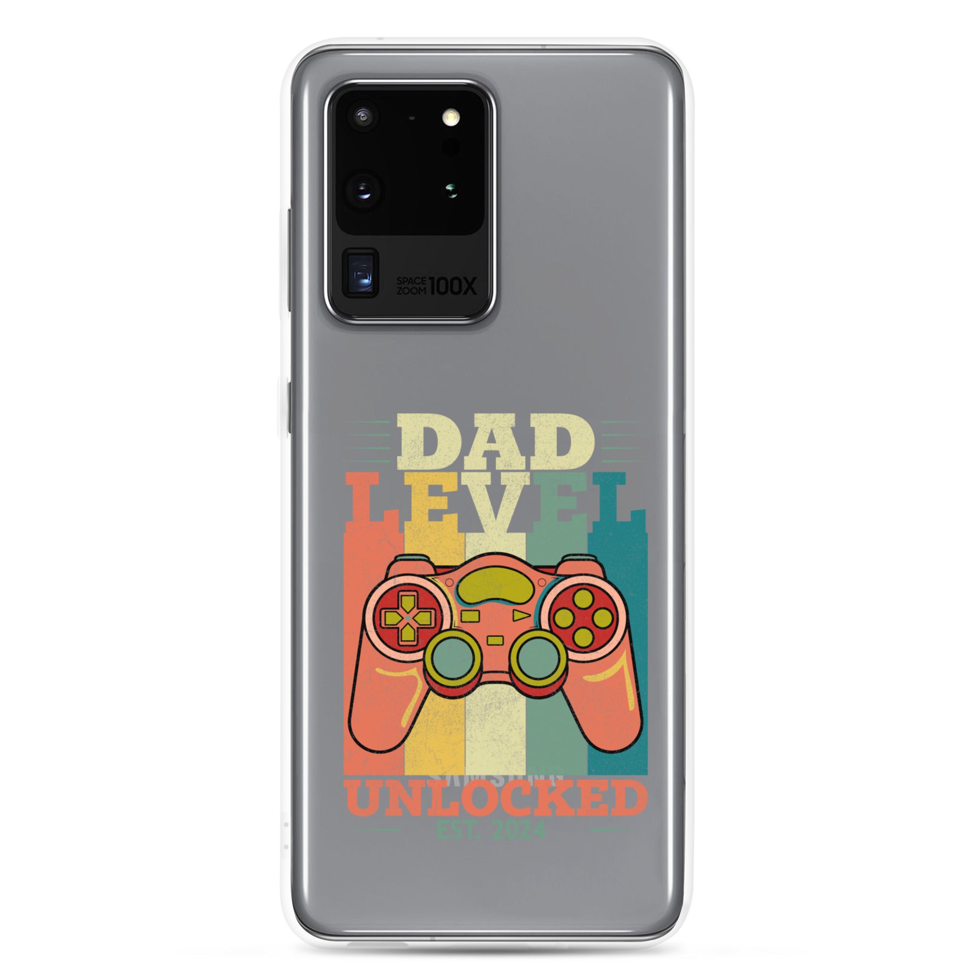 Dad Level Unlocked EST. 2024 Clear Case for Samsung®